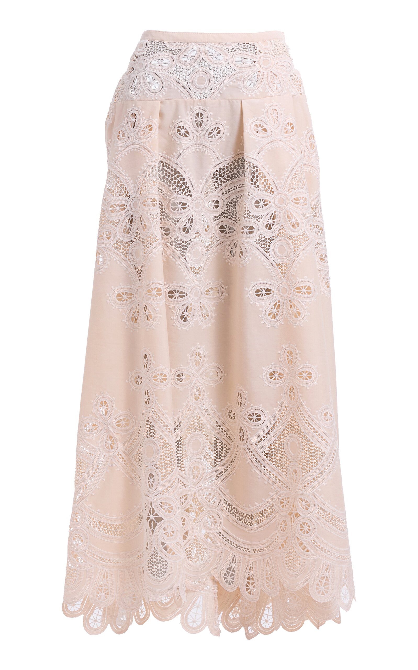 Elie Saab Embroidered Cotton Maxi Skirt | Thumbnail 11 Elie Saab Embroidered Cotton Maxi Skirt | Thumbnail 11