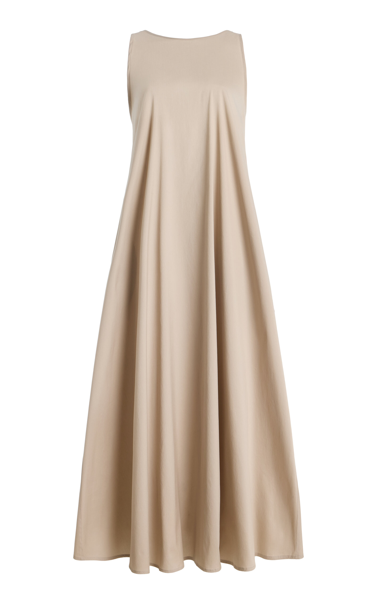 Max Mara Cotton-Blend Poplin Dress - Moda Operandi