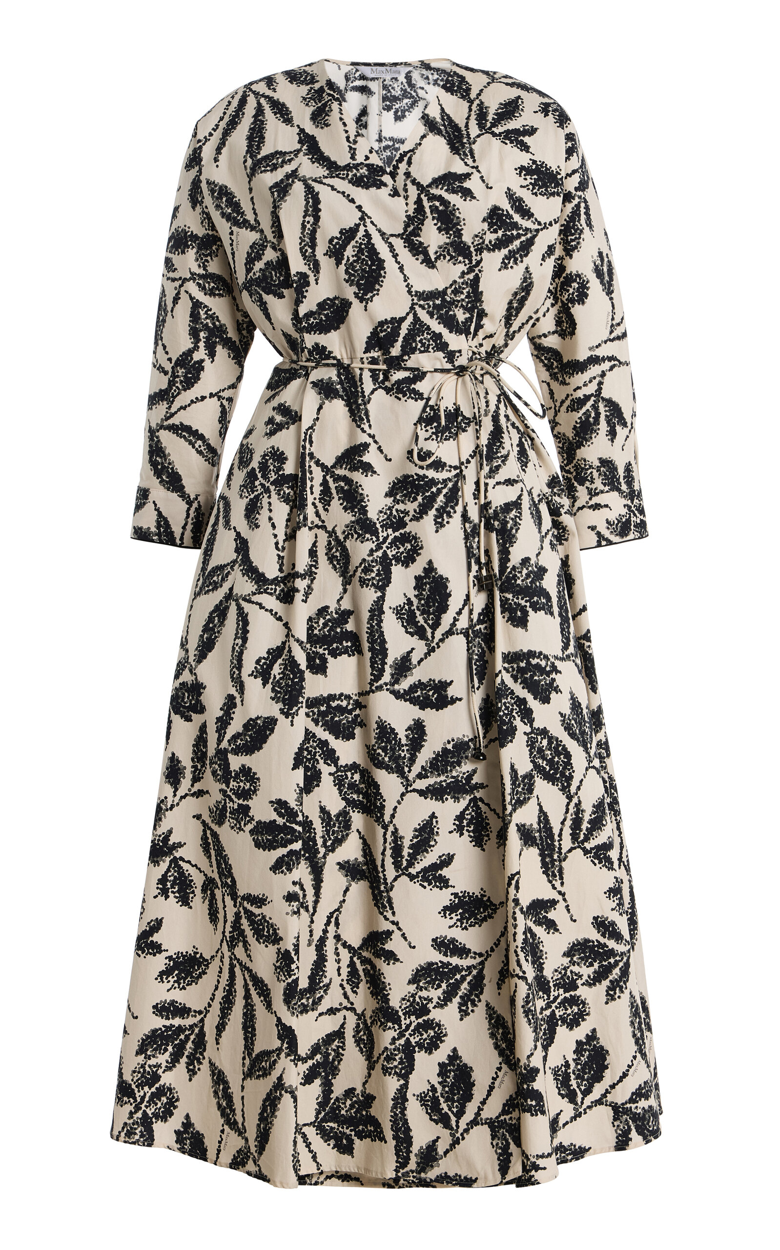 Max Mara Flared Cotton Poplin Dress - Moda Operandi