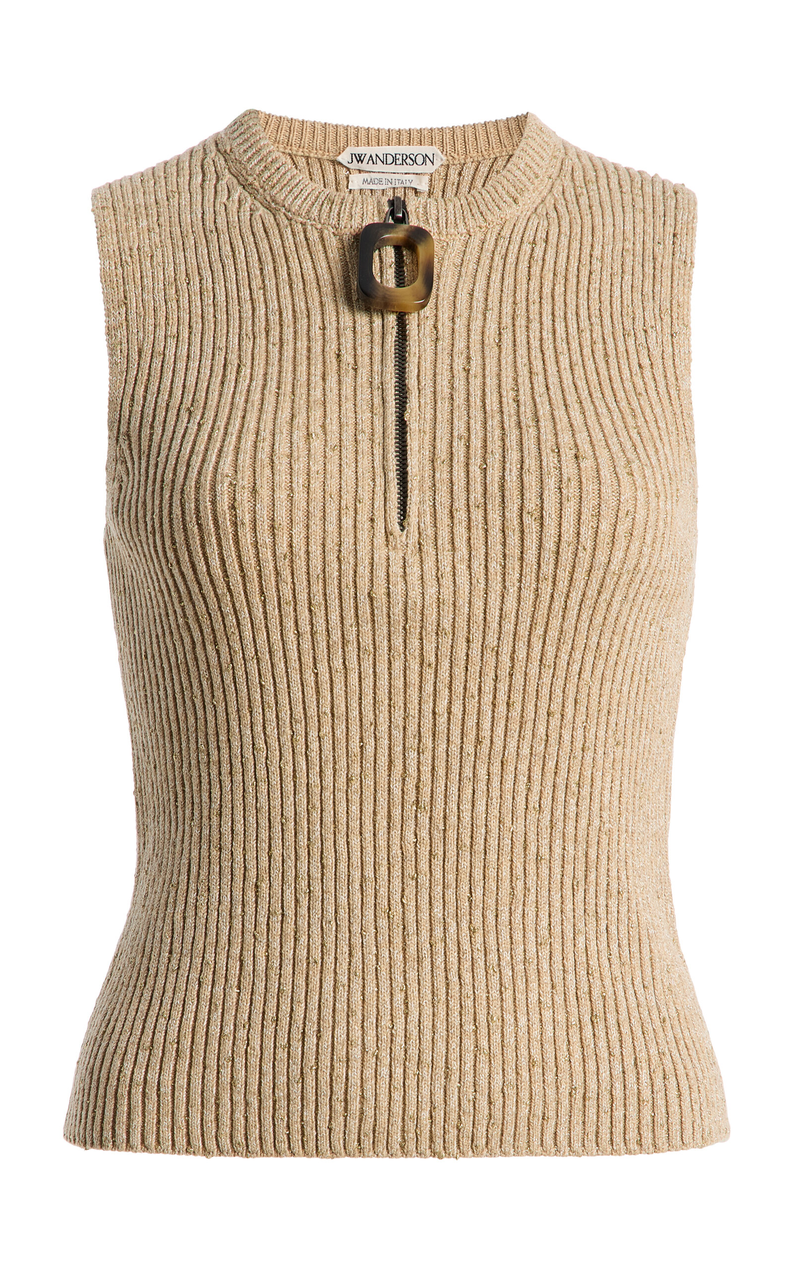 JW Anderson Zipped Cotton-Blend Tank Top | Thumbnail 14 JW Anderson Zipped Cotton-Blend Tank Top | Thumbnail 14