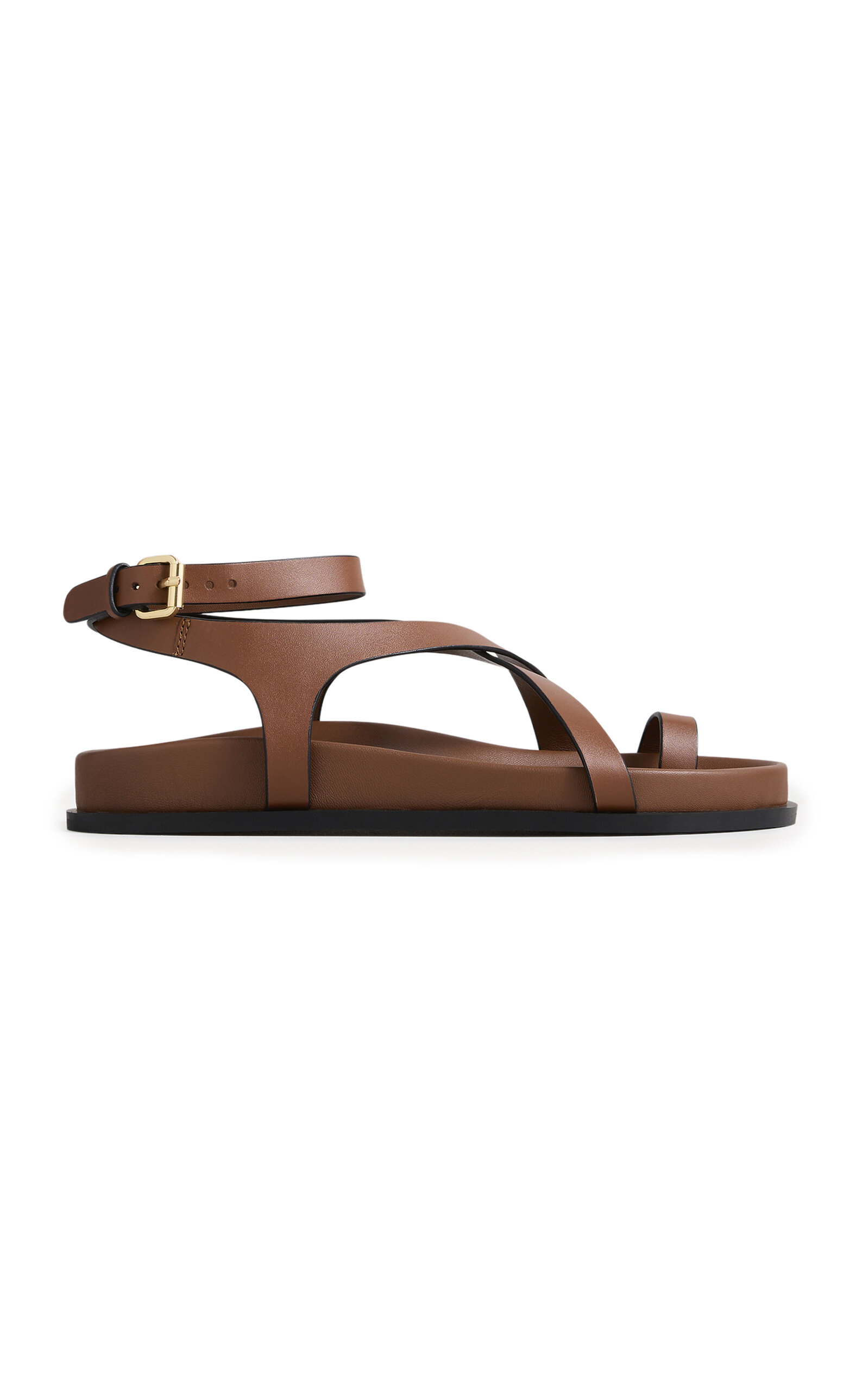 A.Emery Jalen Slim Leather Sandals - Moda Operandi