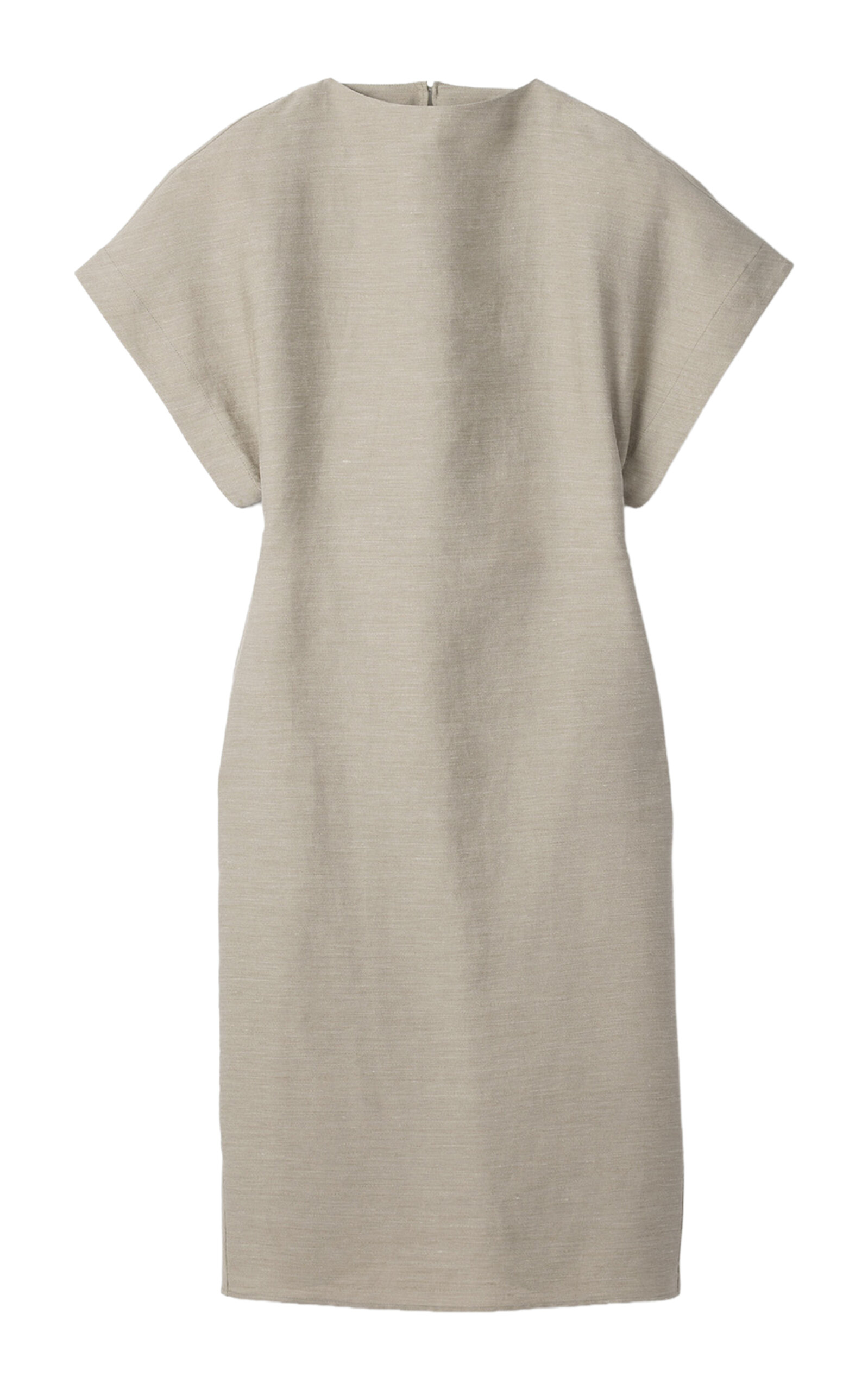 Jacquemus The Poisson Linen-Blend Midi Dress