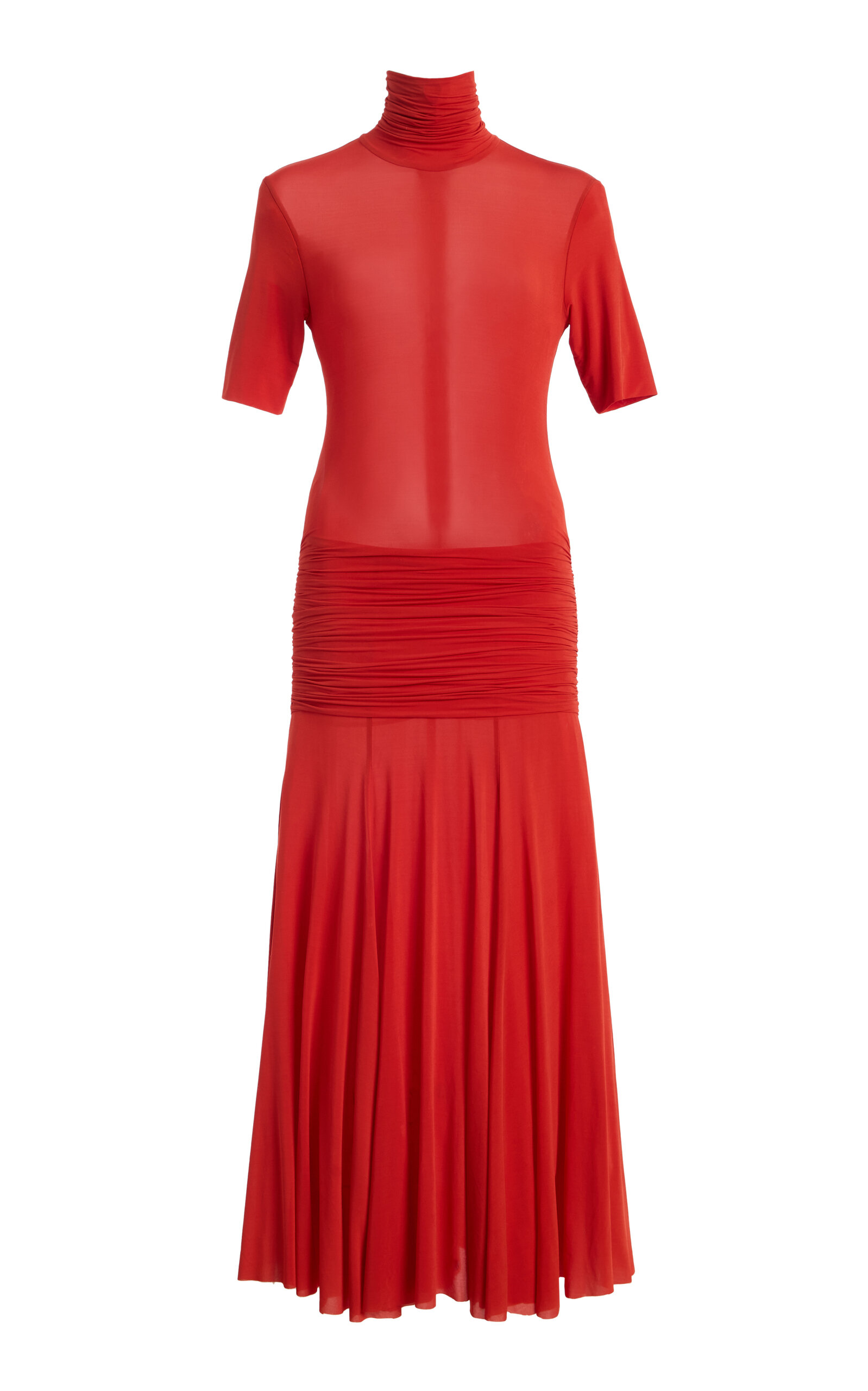 FRANÇOISE Ava Drop Waist Maxi Dress