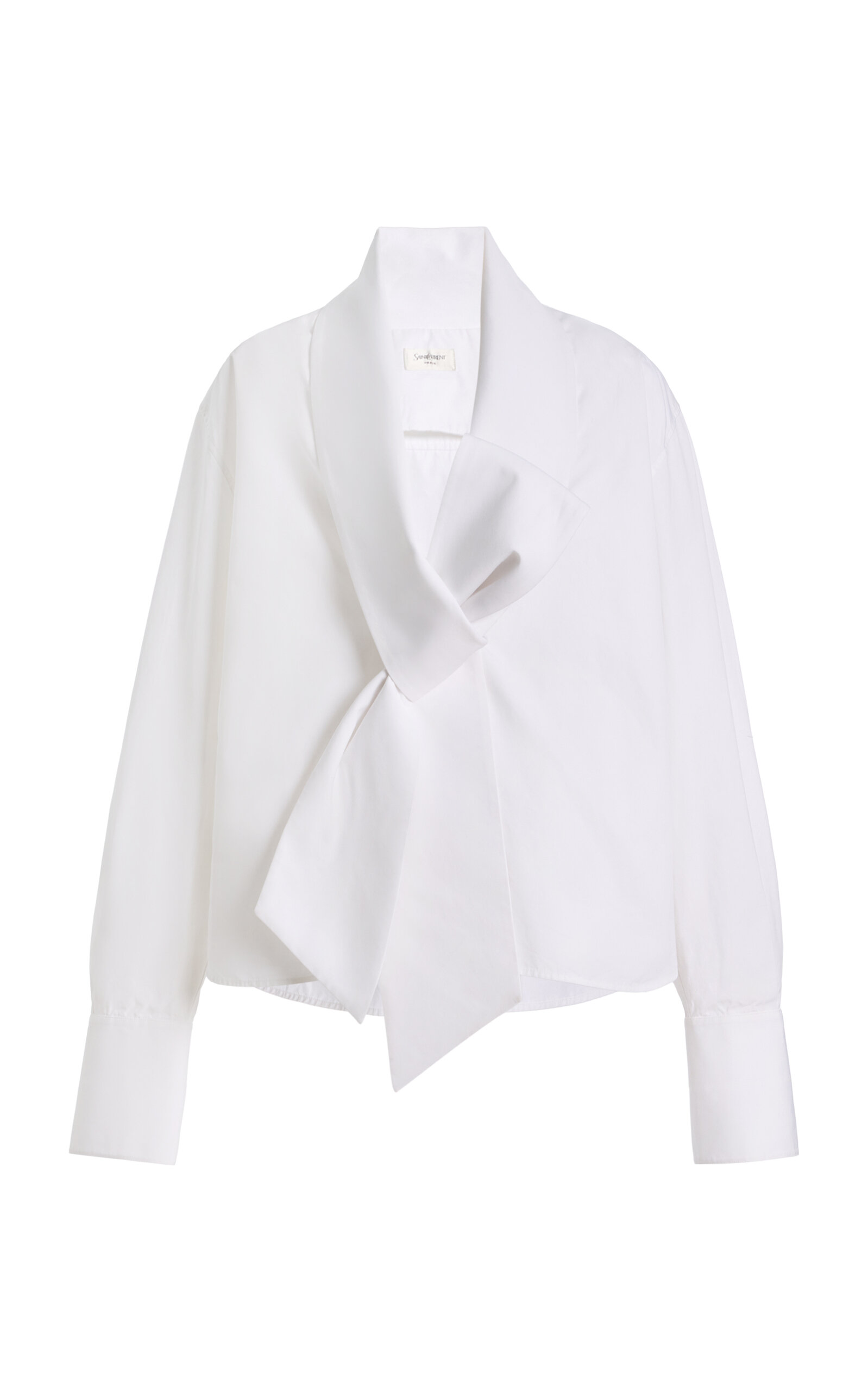 Saint Laurent Lavallière Cotton-Poplin Shirt | Thumbnail 5