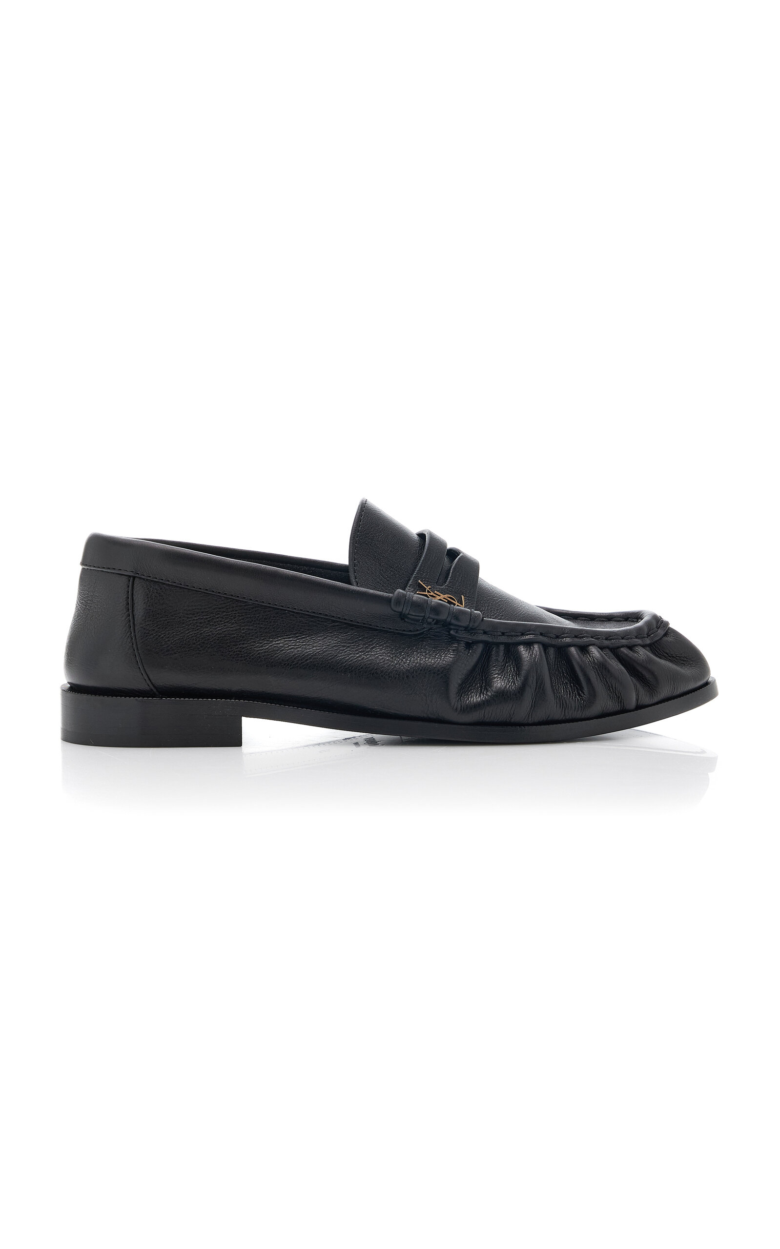 Saint Laurent Leather Le Loafers