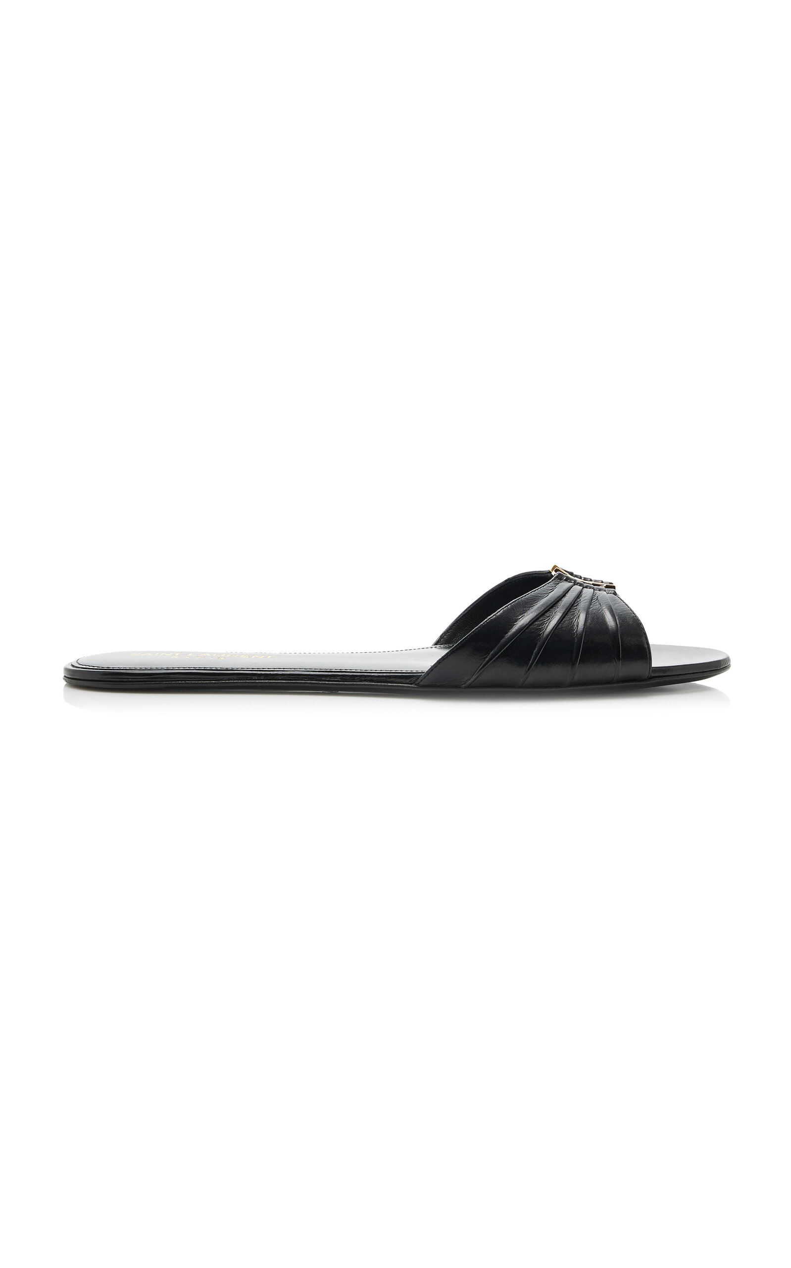 Saint Laurent Babylon Leather Mules