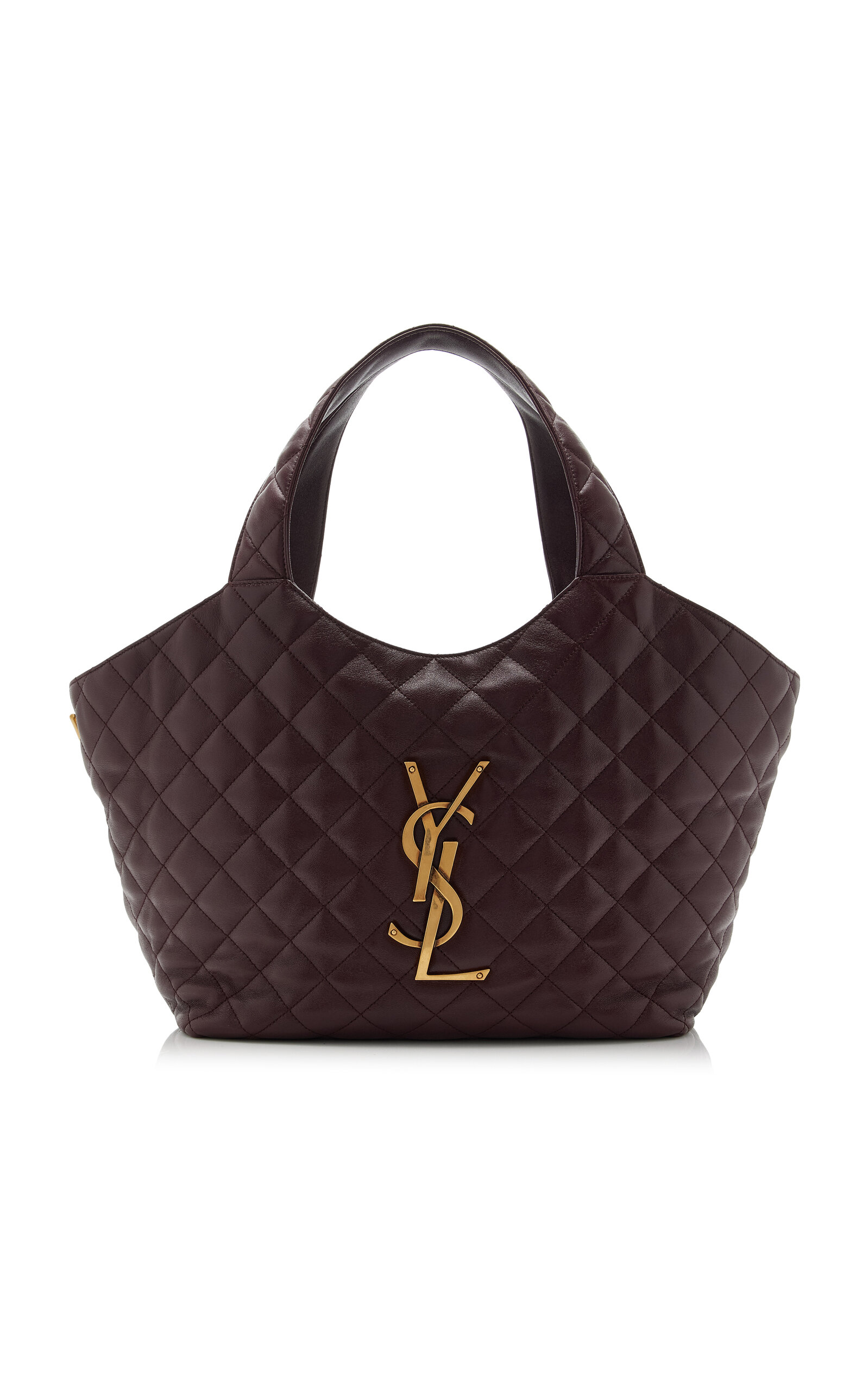 Saint Laurent Icare Medium Quilted Leather Bag - Moda Operandi