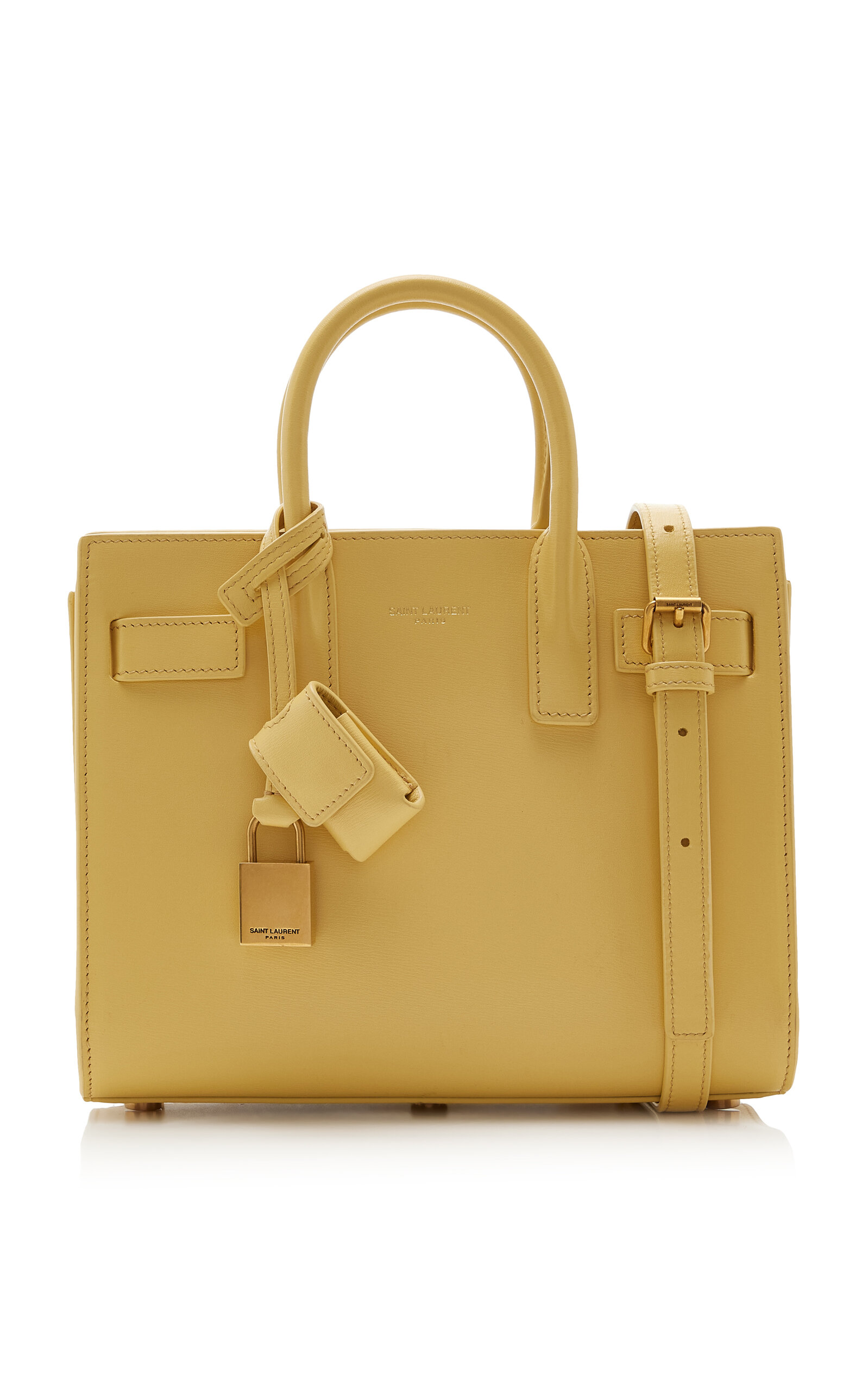 Saint Laurent Sac de Jour Nano Leather Bag