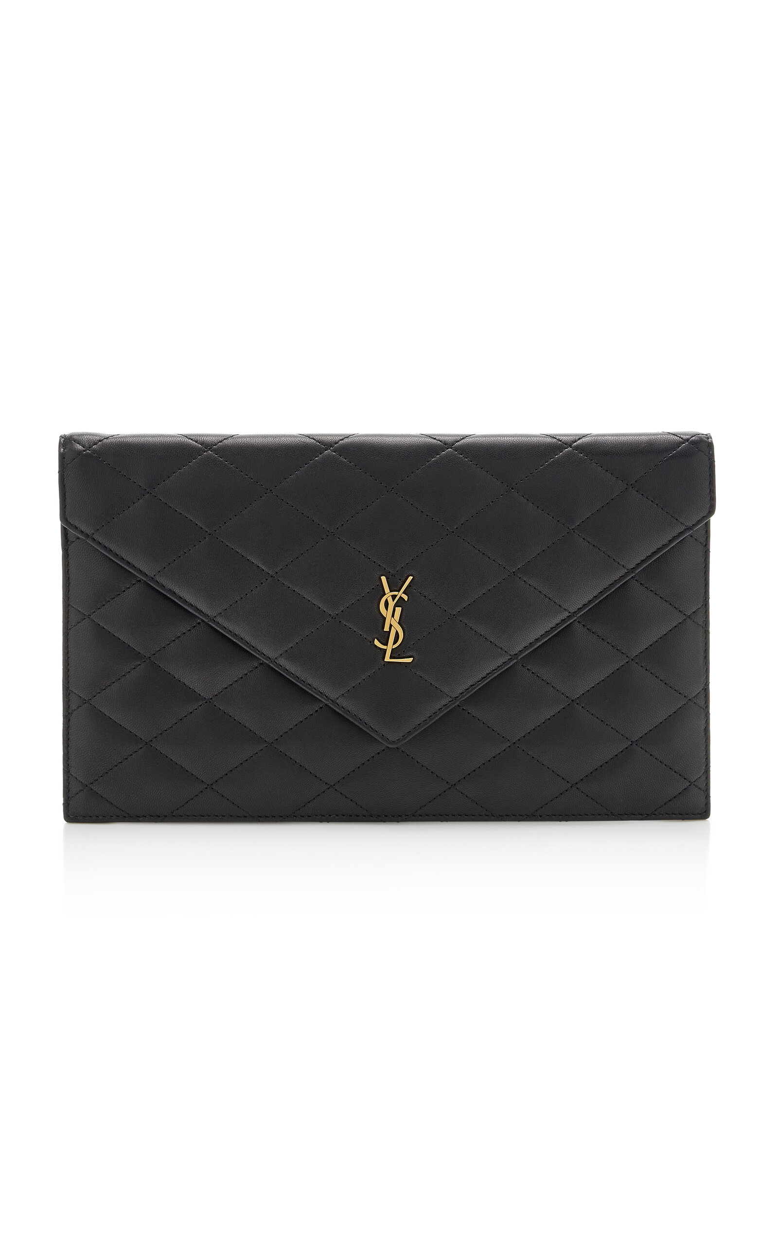 Saint Laurent Paris Leather Pouch