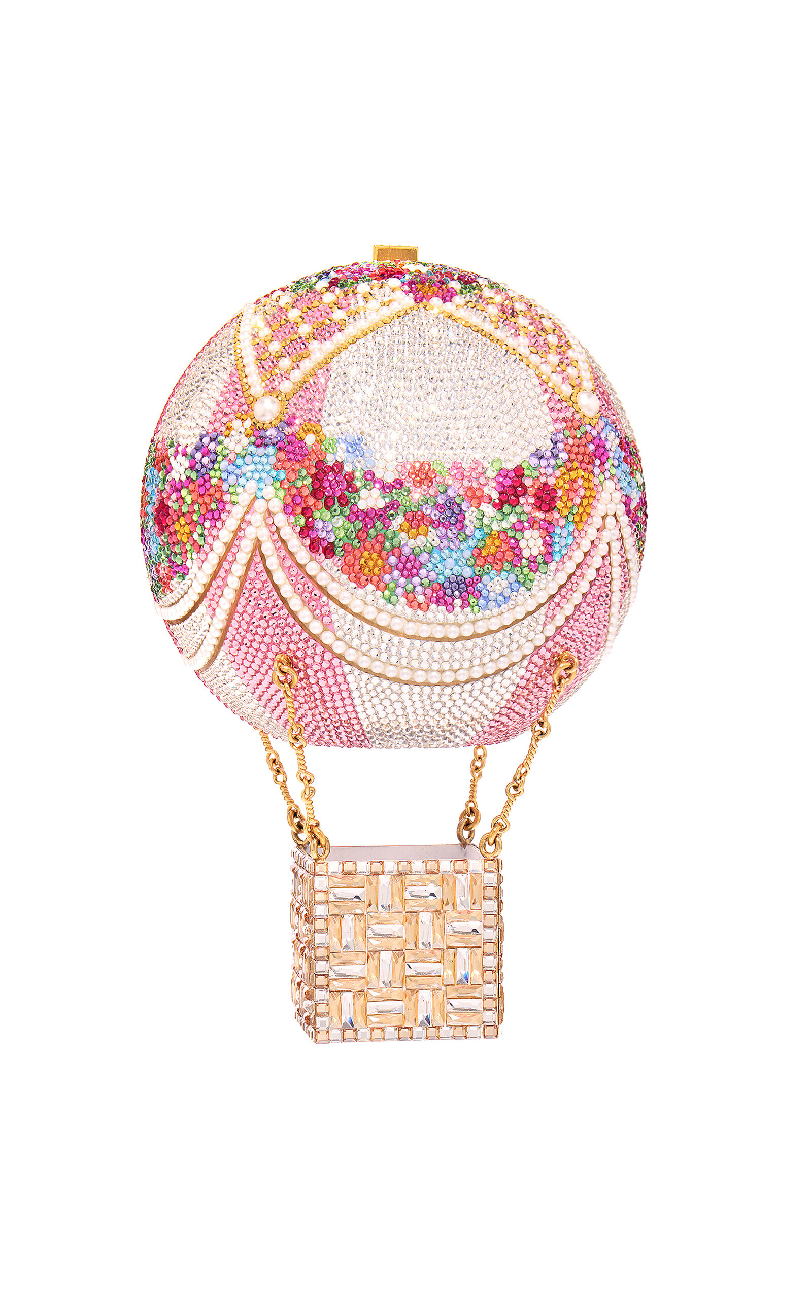 Judith Leiber Couture Marguerite Hot Air Balloon Clutch