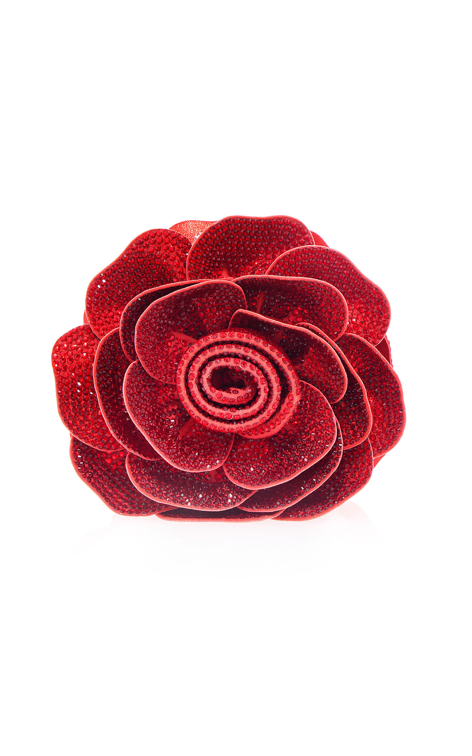 Judith Leiber Couture Belle Soft Rose Clutch