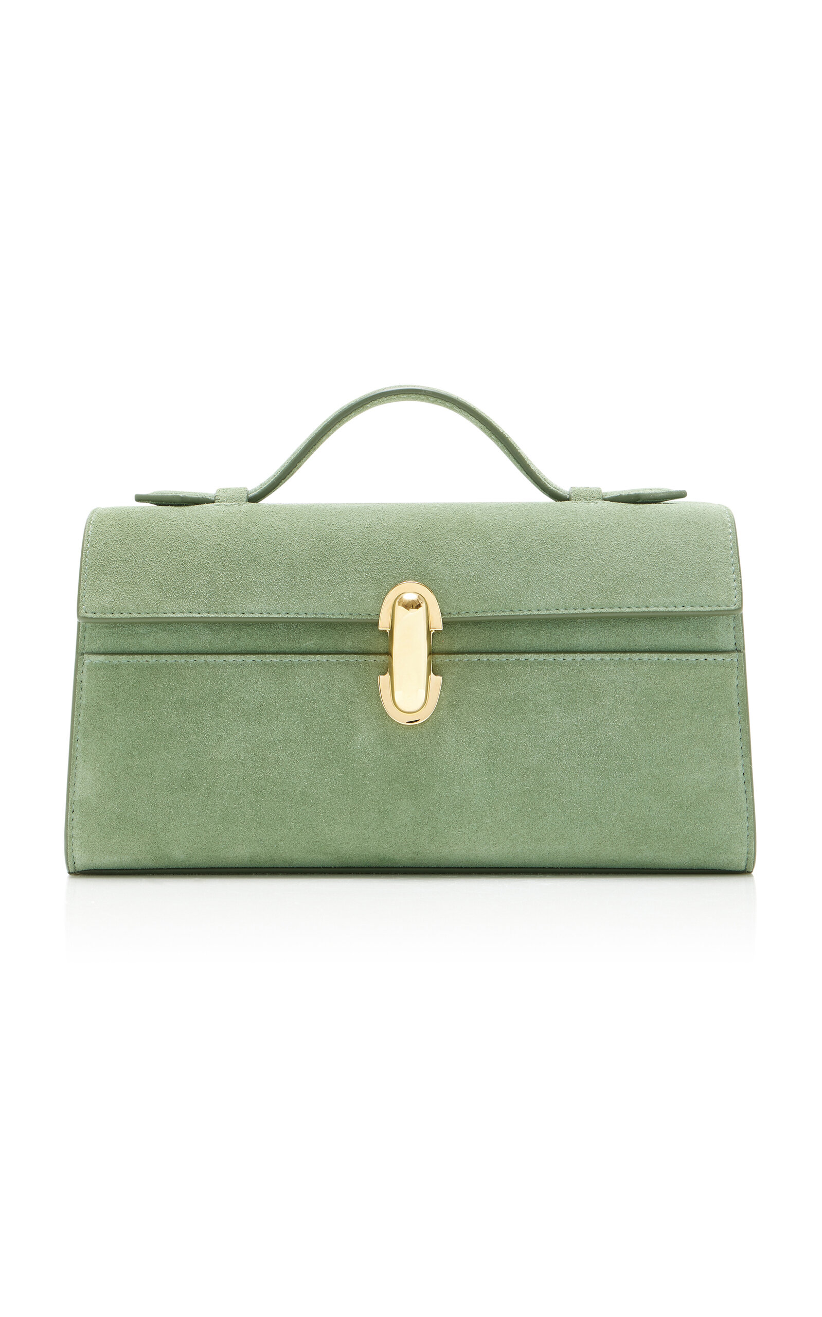 Savette The Symmetry Suede Pochette - Moda Operandi