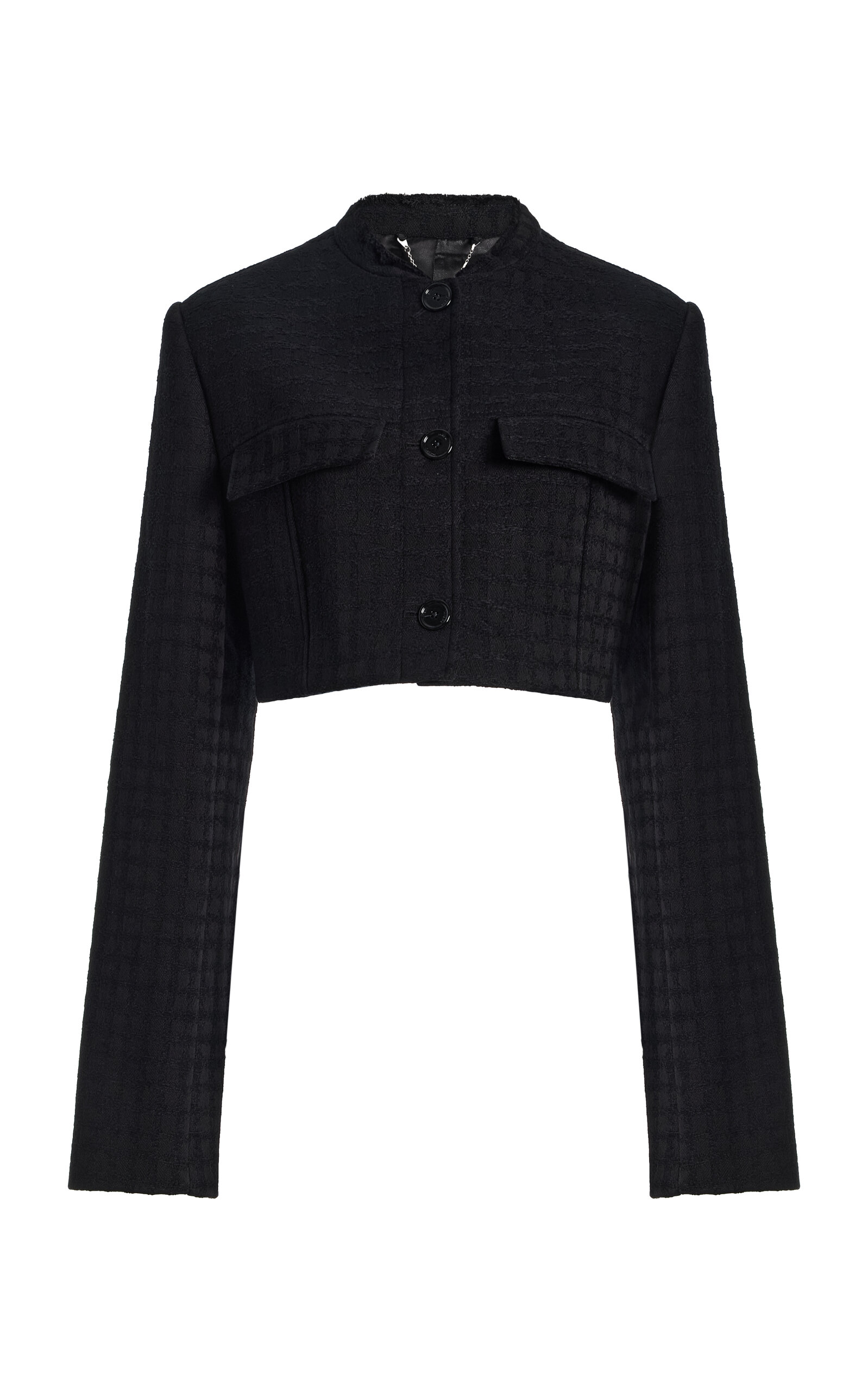 Cotton Micro Blazer