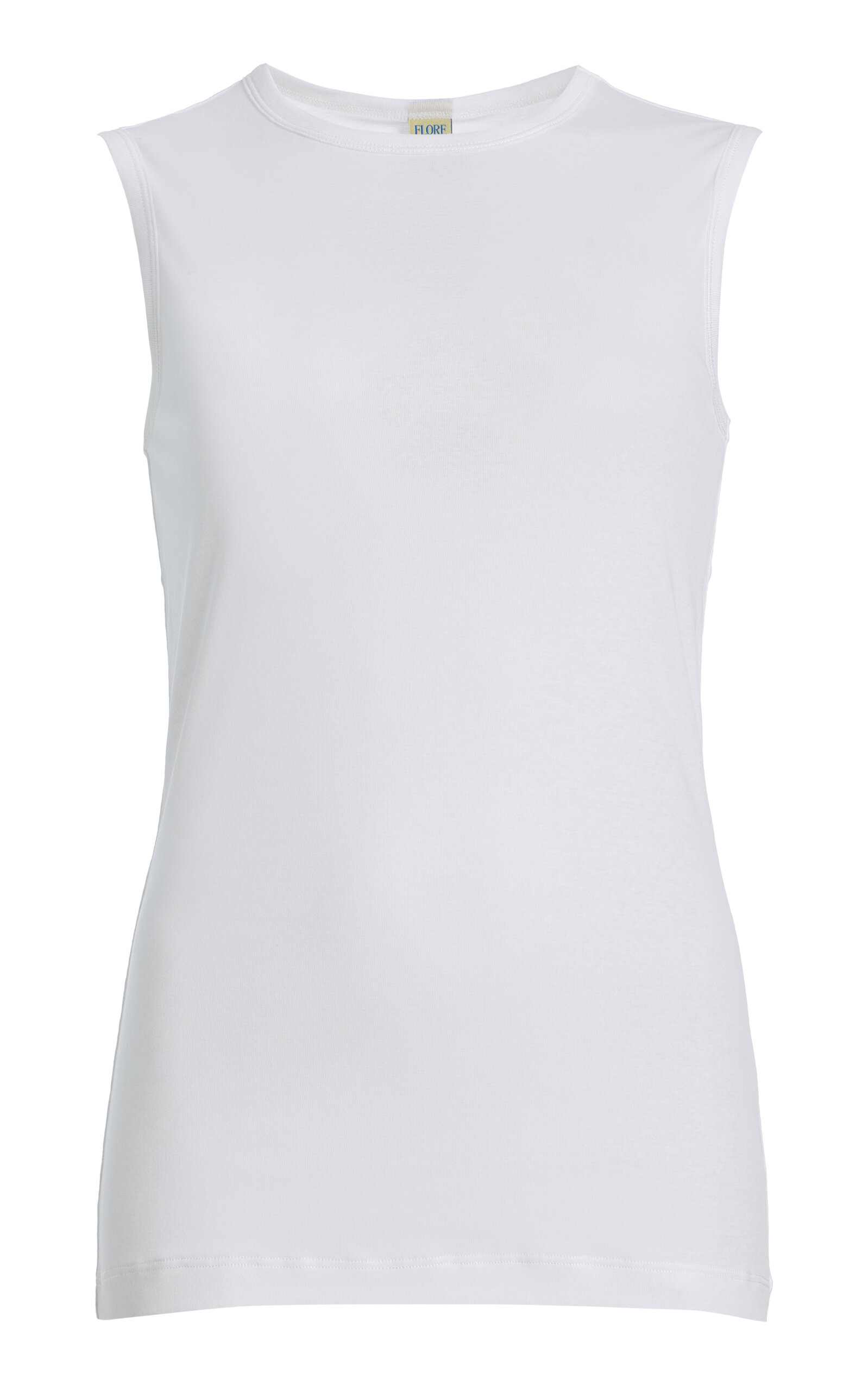Flore Flore Esme Cotton Tank Top - Moda Operandi