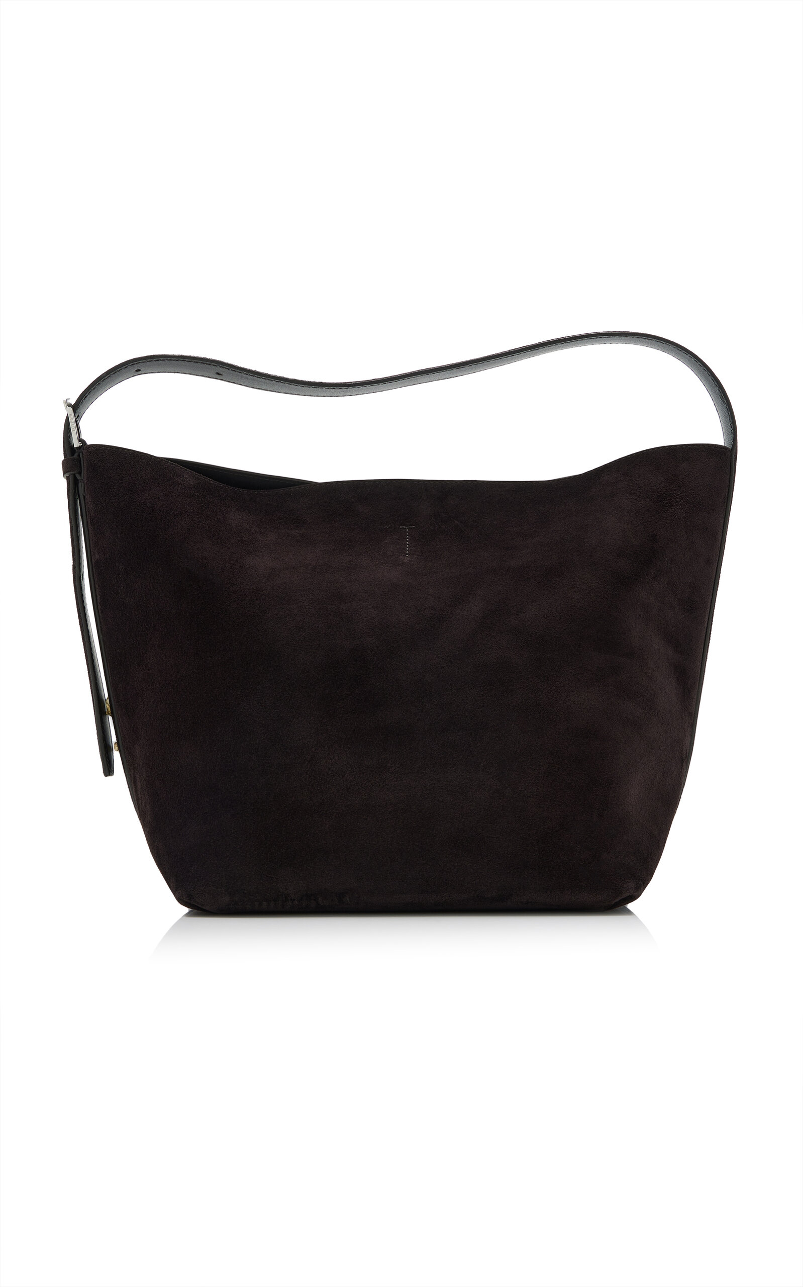 Toteme Medium Belted Suede Tote - Moda Operandi