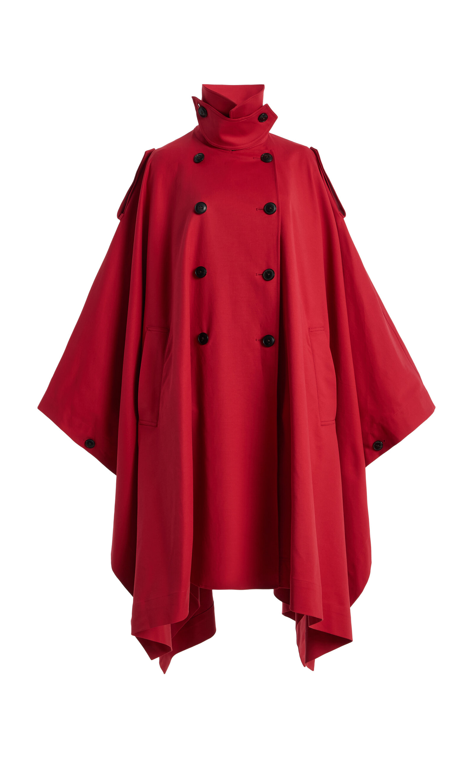 Róhe Cotton Cape Trench Coat - Moda Operandi
