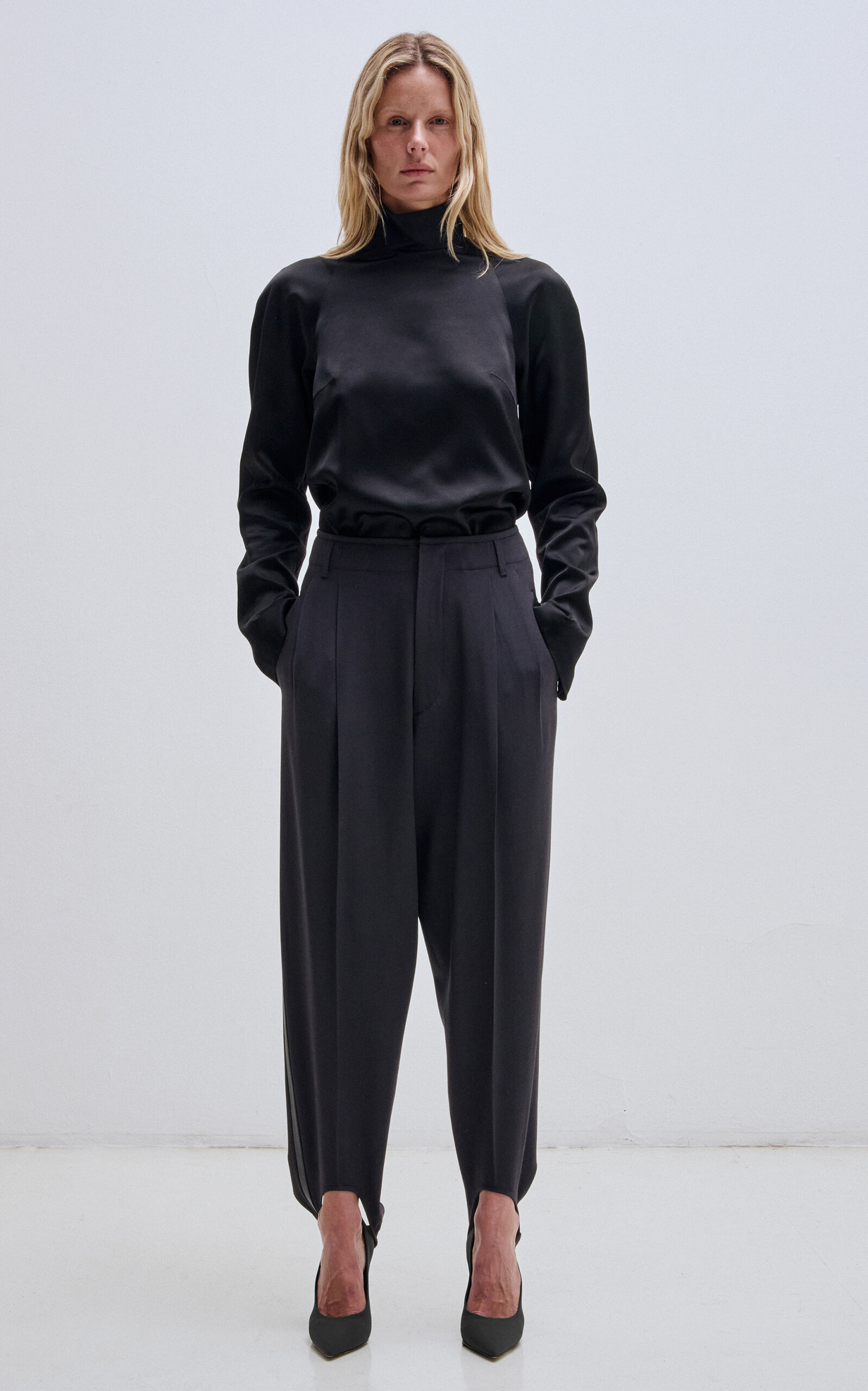 DARKPARK Marta Wool Stirrup Pants - Moda Operandi