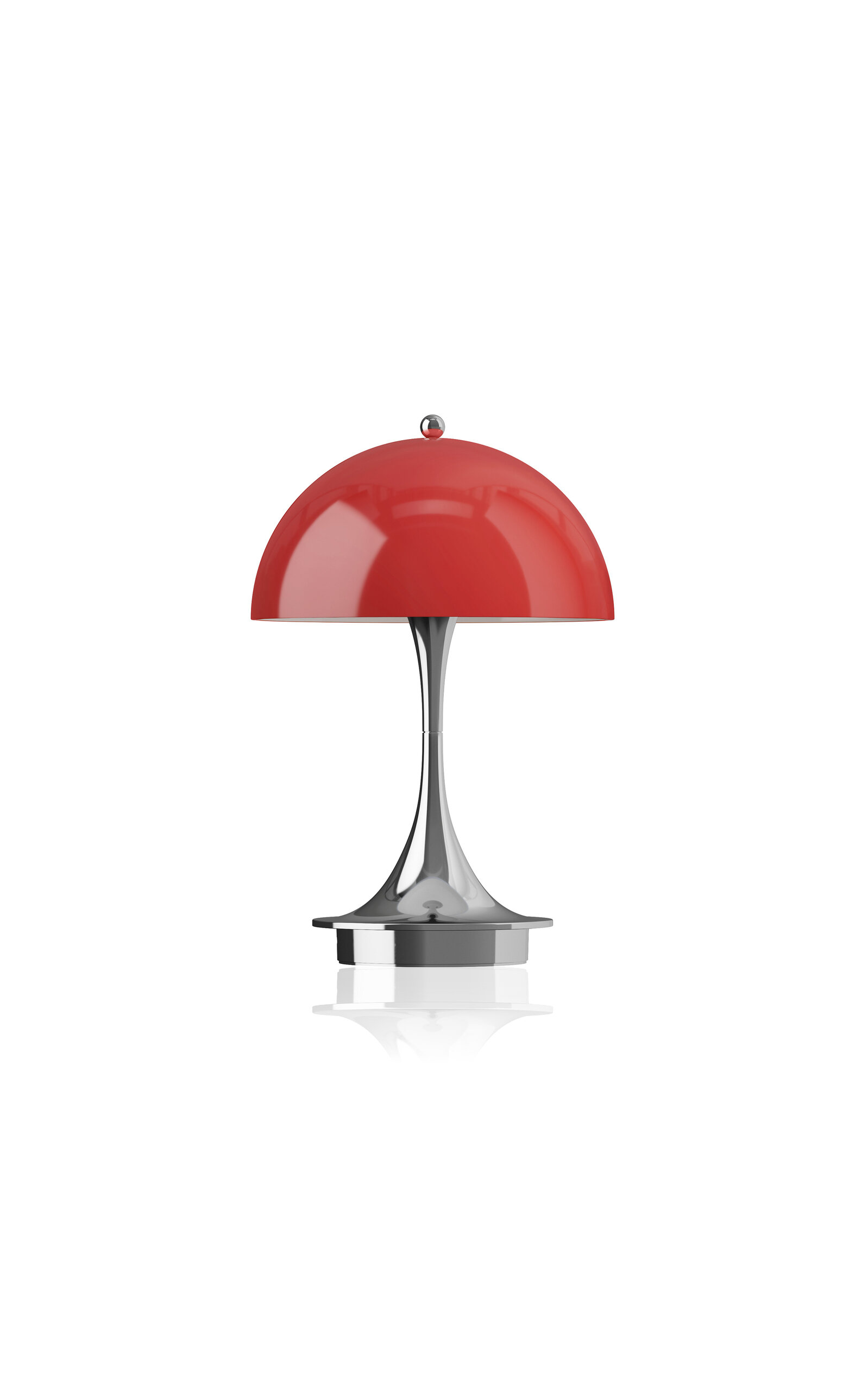 Louis Poulsen Panthella 160 Portable Lamp In Red