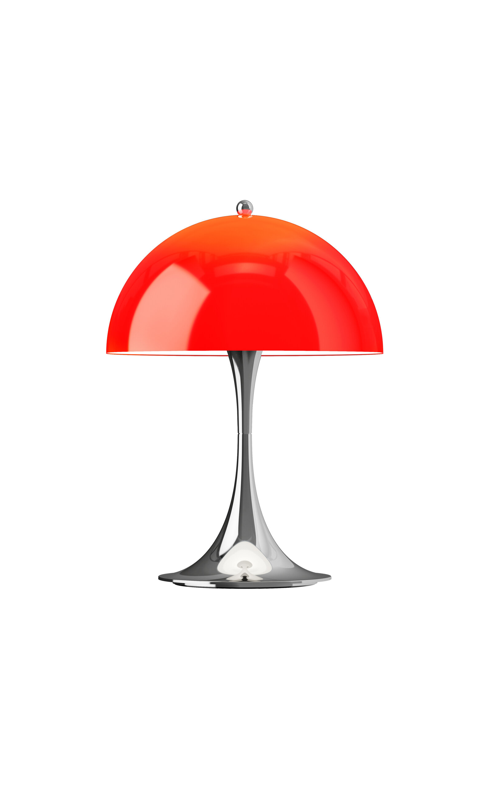 Louis Poulsen Panthella 250 Portable Lamp In Red