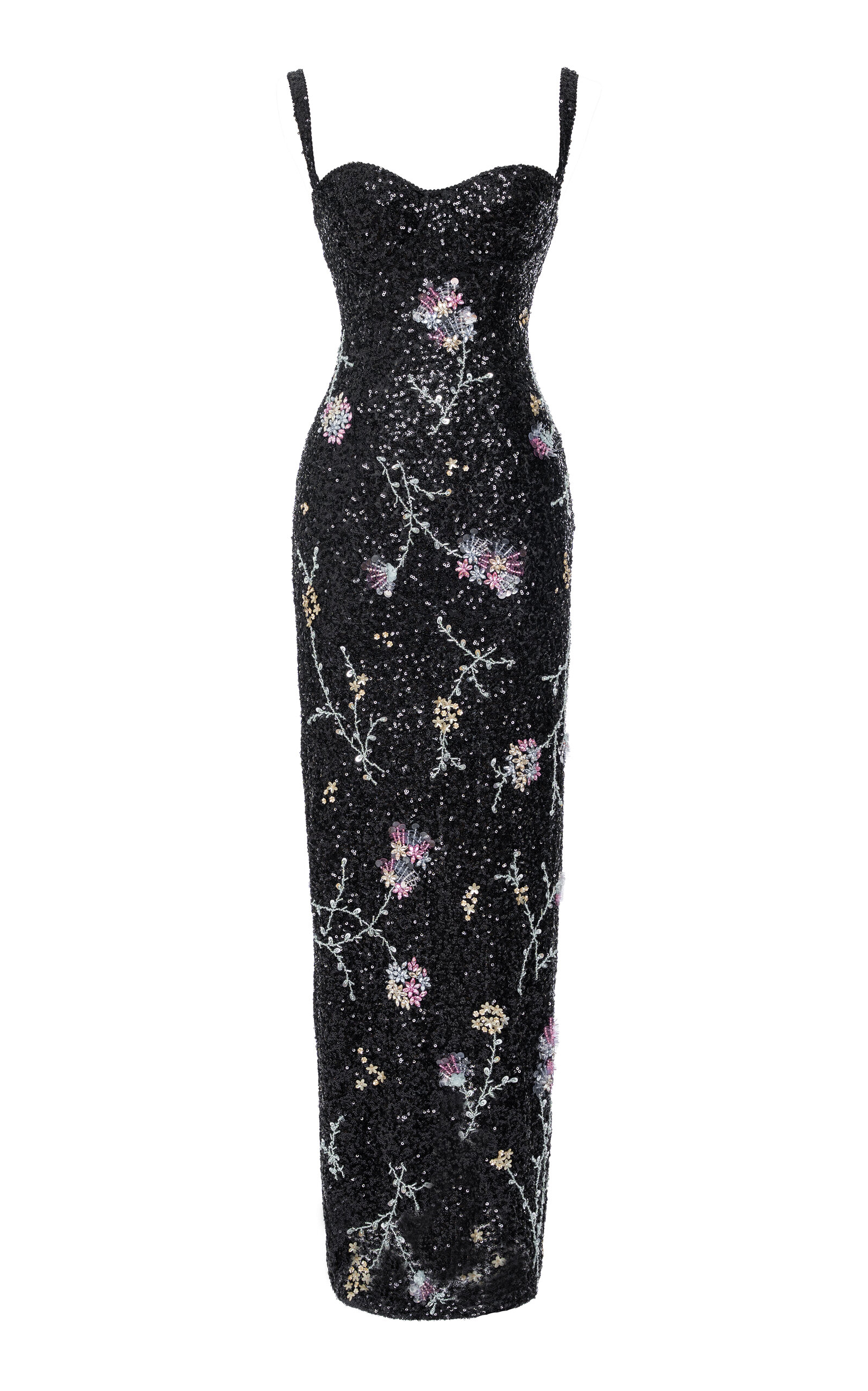 DES_PHEMMES Embellished Maxi Dress