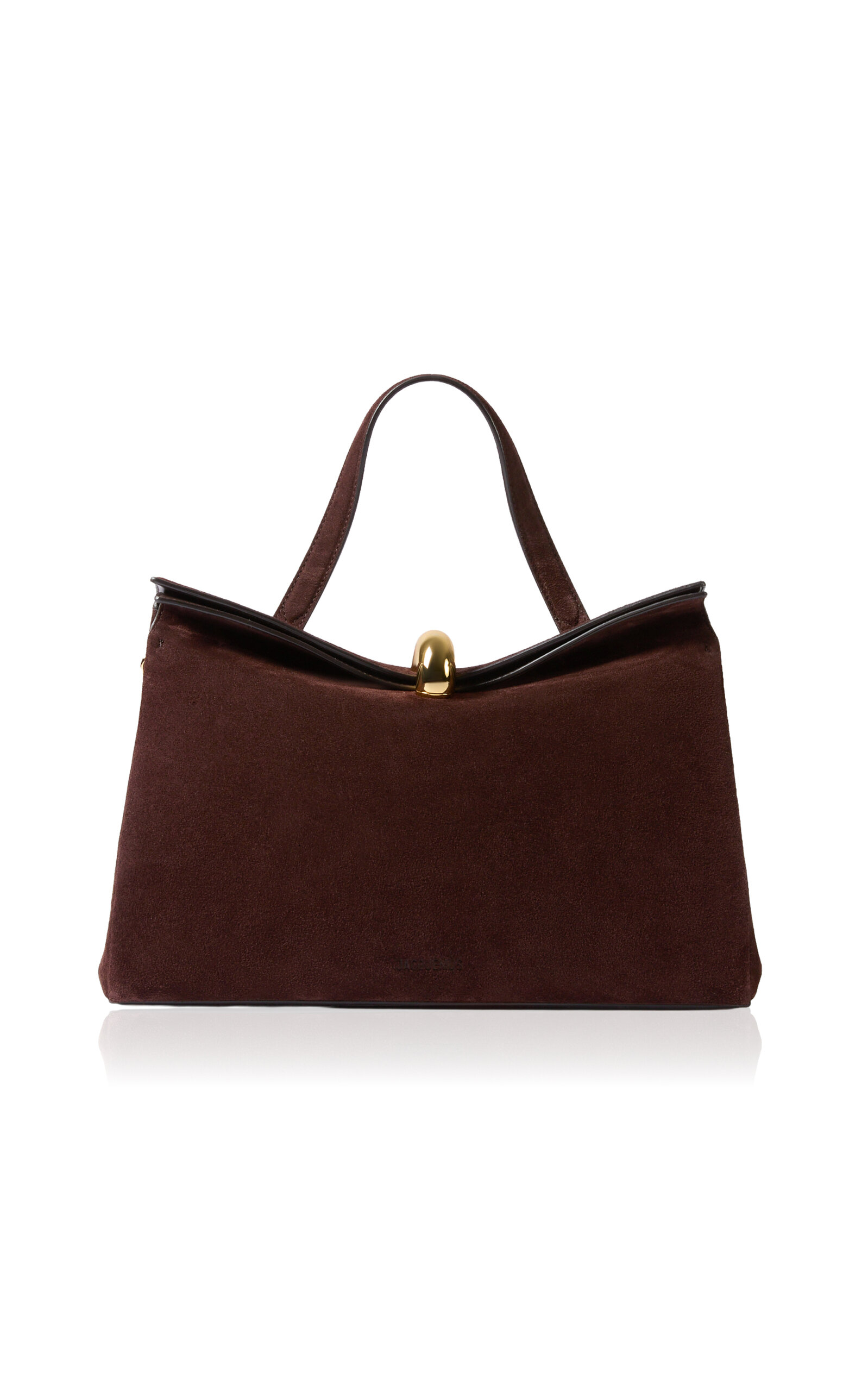 Jacquemus Valerie Top Handle Suede Bag - Moda Operandi