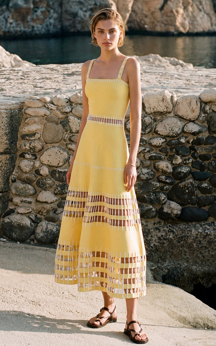 Alexis Irisine Cutout Midi Dress