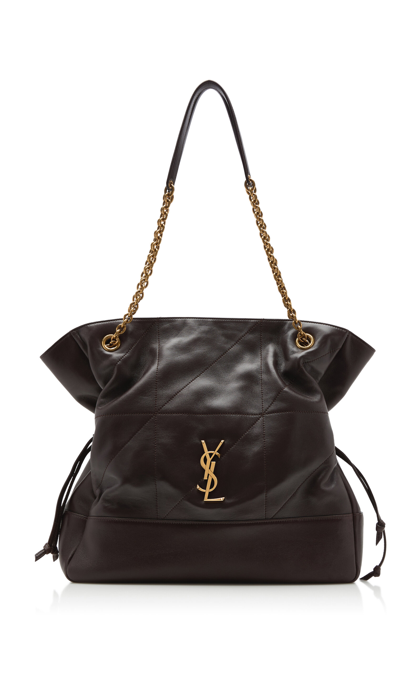 Saint Laurent Jamie Leather Shopping Bag - Moda Operandi
