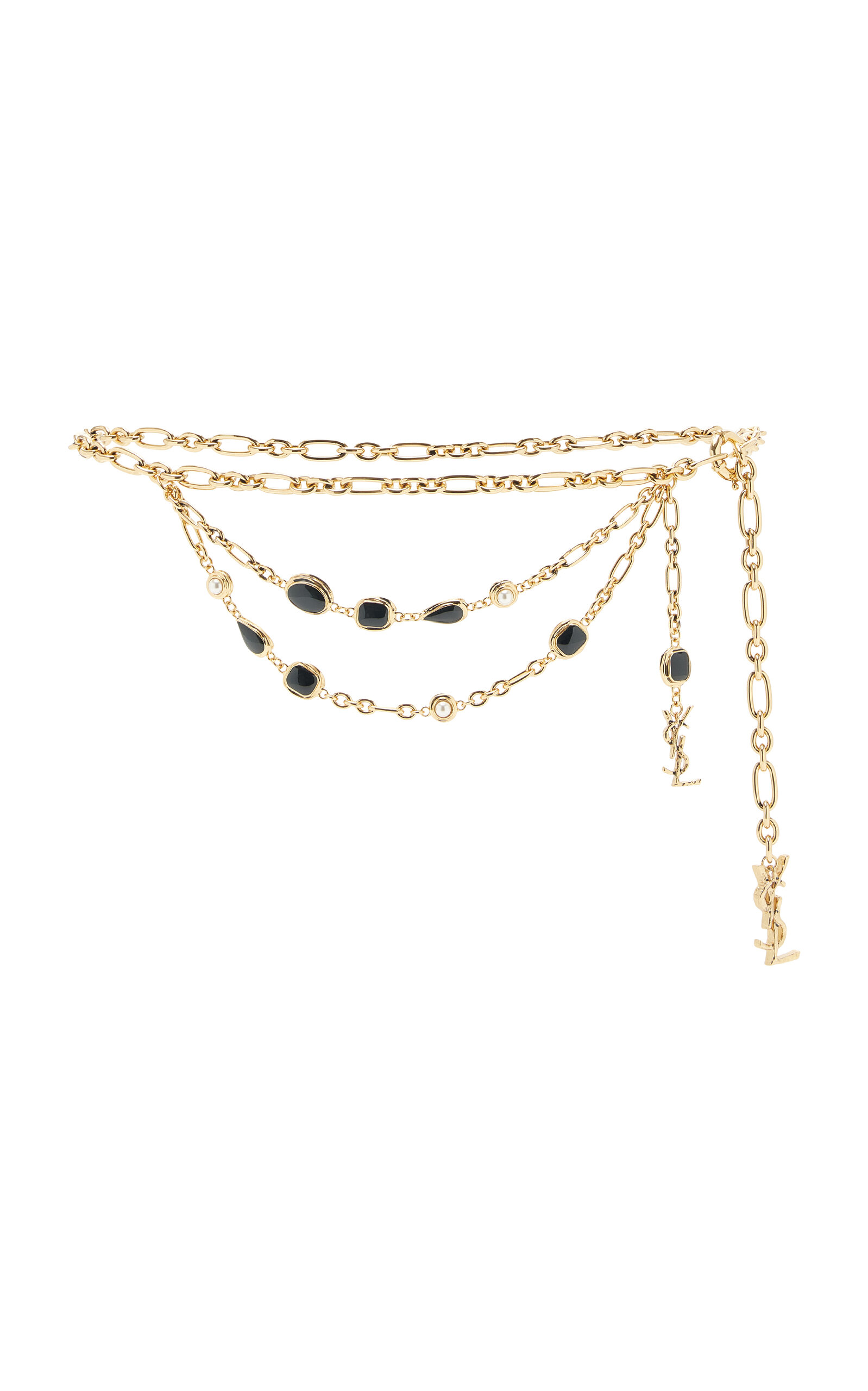 Saint Laurent - Chain Belt - Gold - 70 cm - Moda Operandi