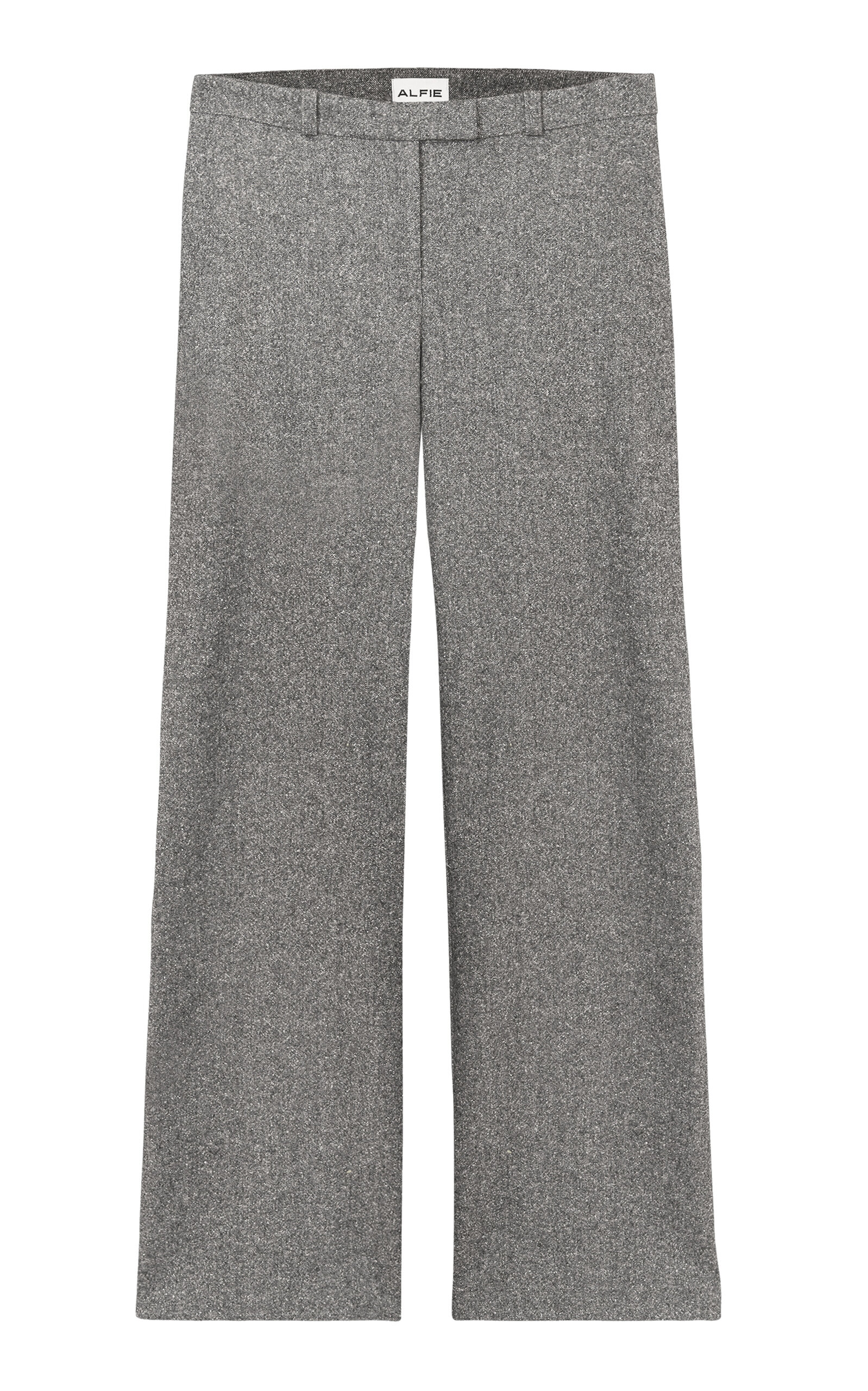 Alfie Wool-Blend Straight Pants