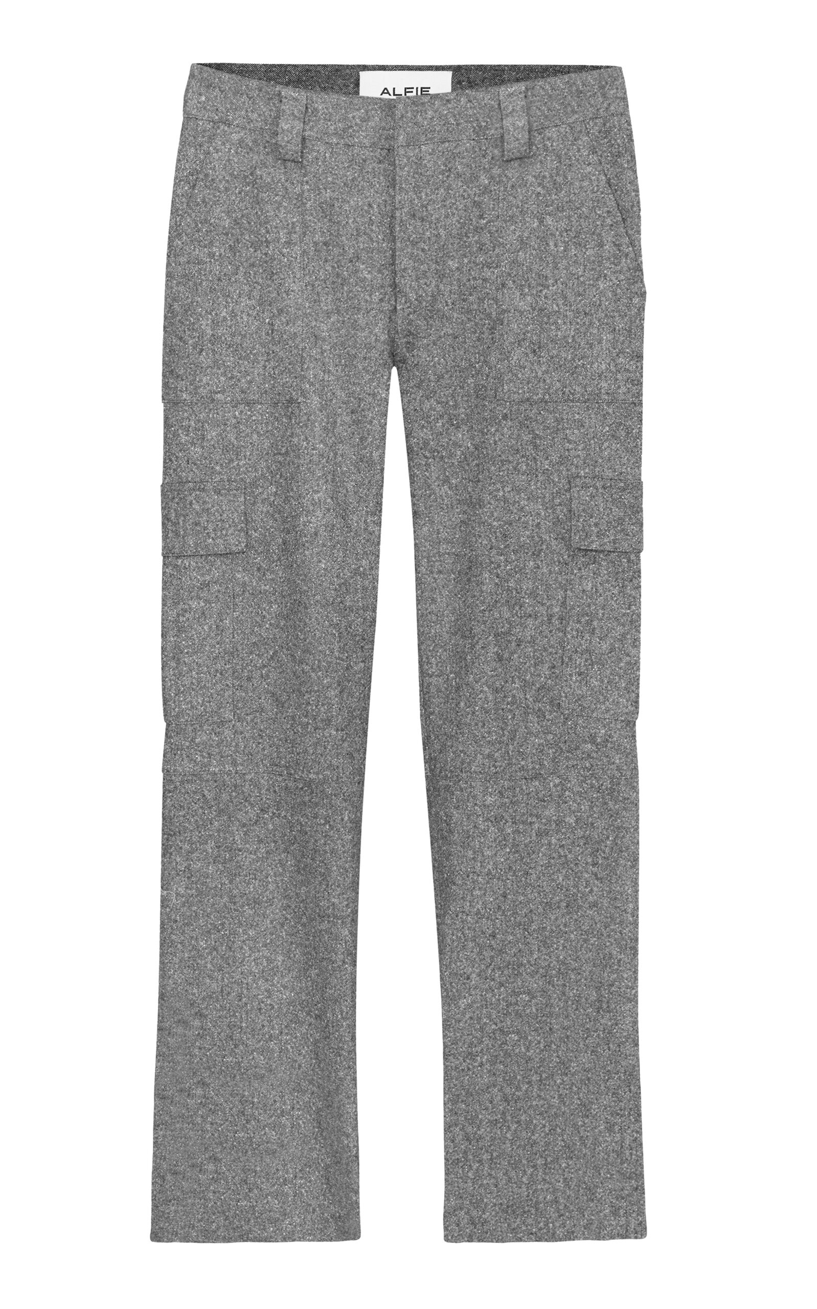 Alfie Stretch Tweed Cargo Pants