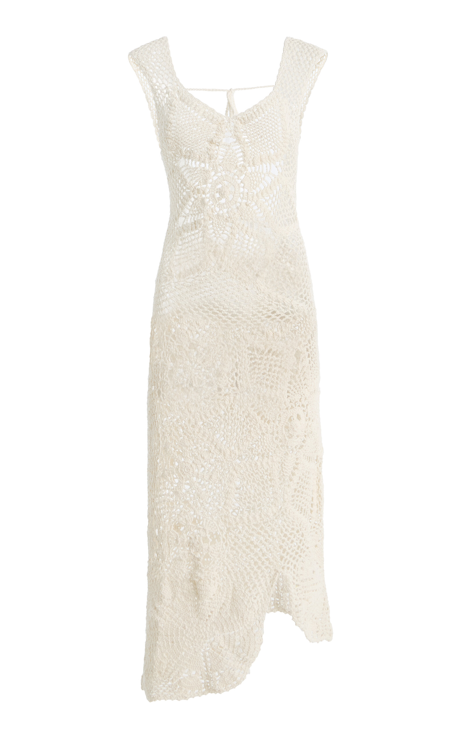 Akoia Swim Crochet Asymmetrical Cotton Midi Dress | Thumbnail 9 Akoia Swim Crochet Asymmetrical Cotton Midi Dress | Thumbnail 9