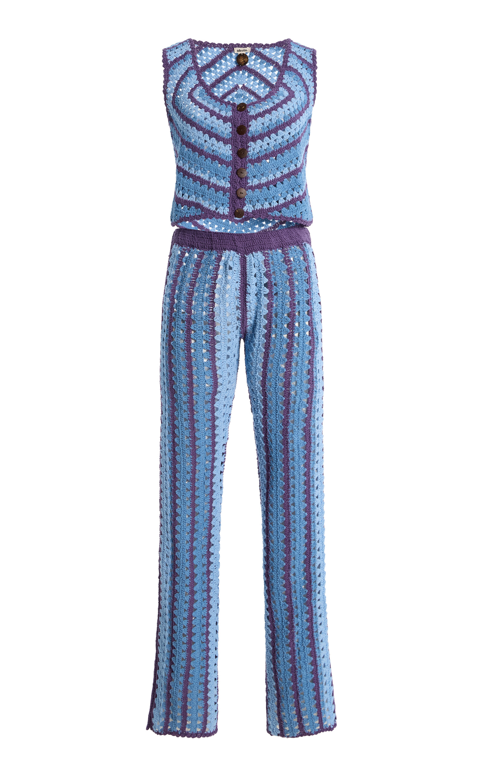 Akoia Swim Exclusive Cotton Top and Pants Set