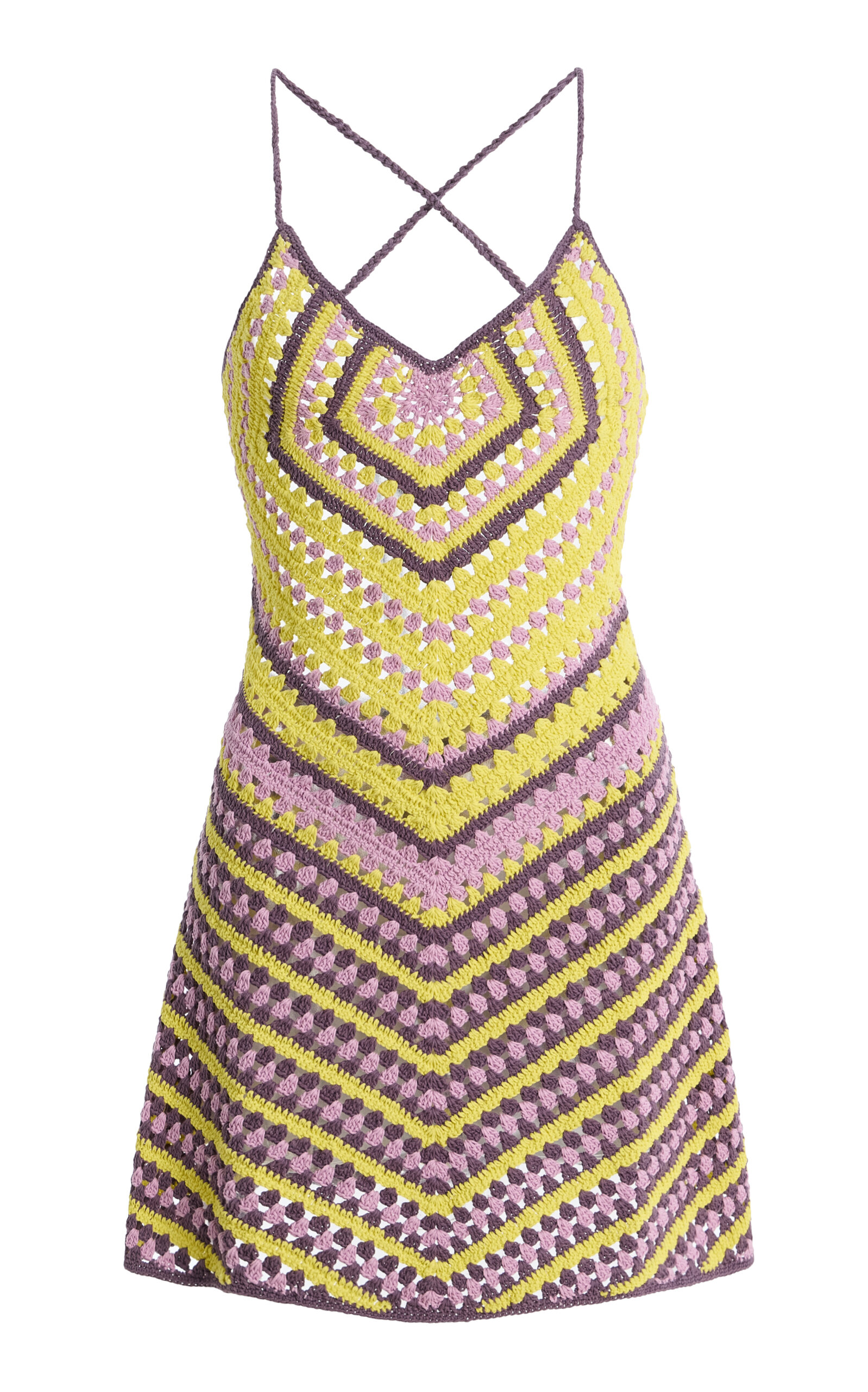Akoia Swim Exclusive Multicolored Cotton Mini Dress | Thumbnail 8 Akoia Swim Exclusive Multicolored Cotton Mini Dress | Thumbnail 8