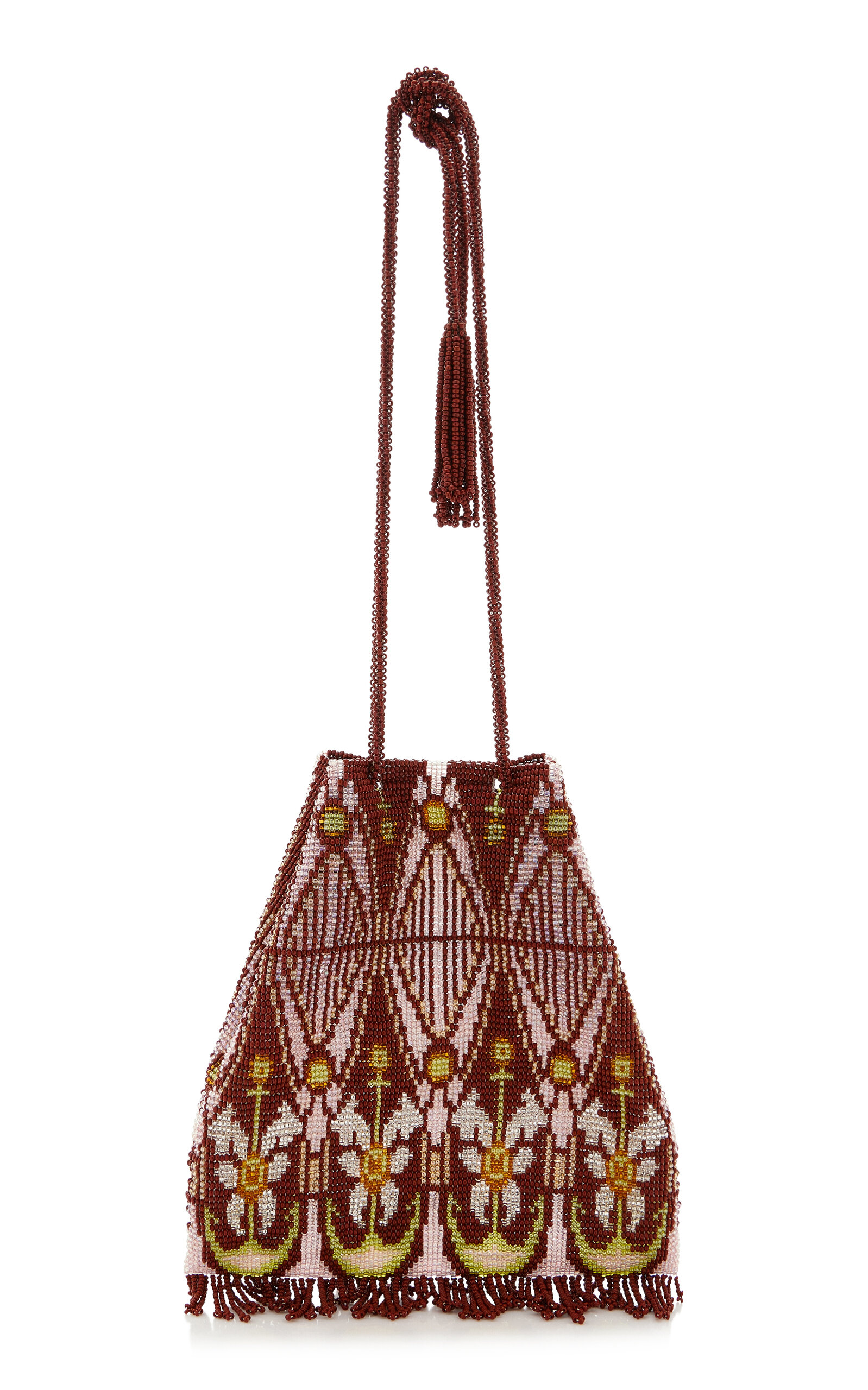 Pura Utz Exclusive La Isla Floral Beaded Pouch | Thumbnail 49