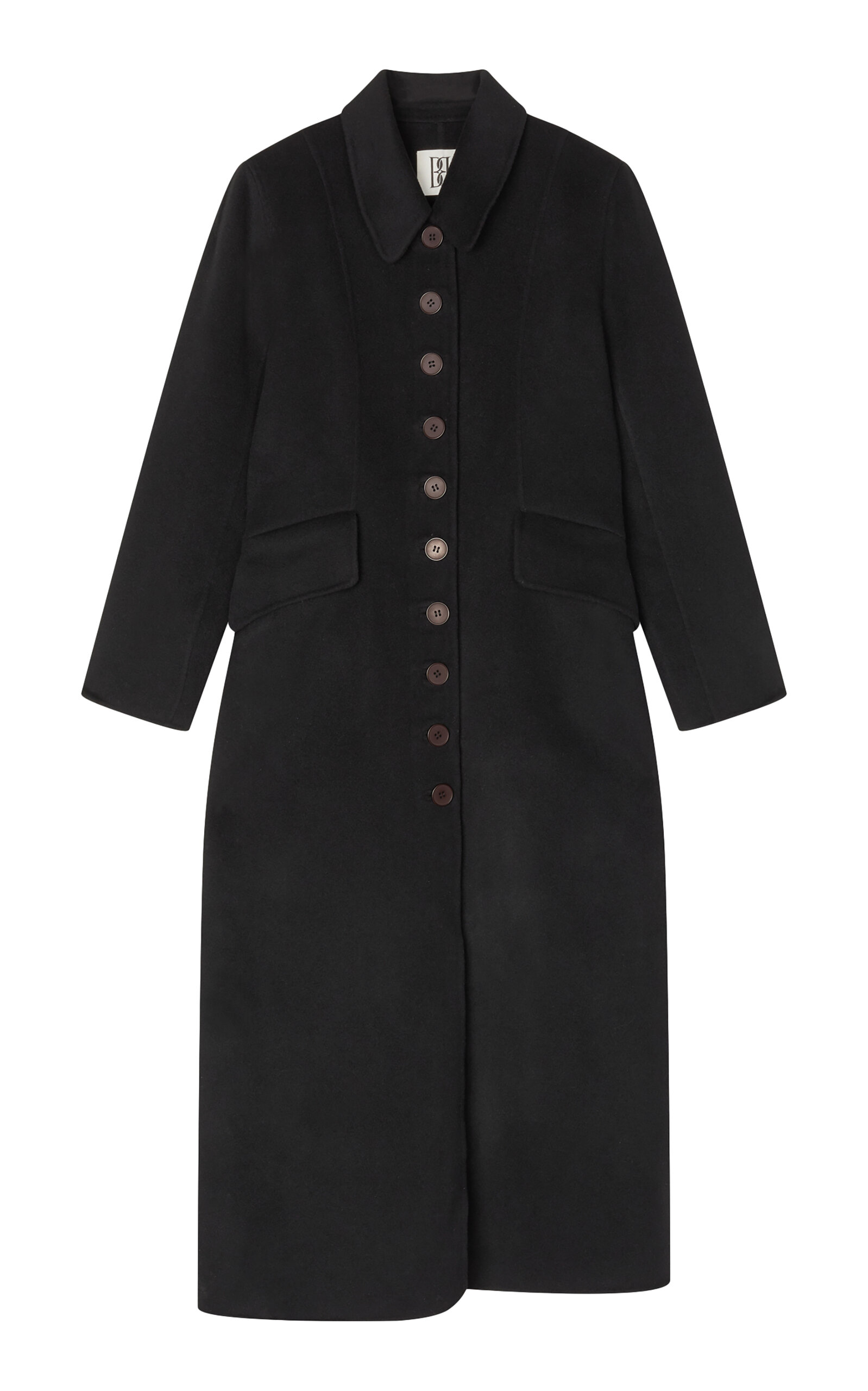 By Malene Birger - Magdalena Single-Breasted Wool Coat - Black - EU 34 - Moda Operandi