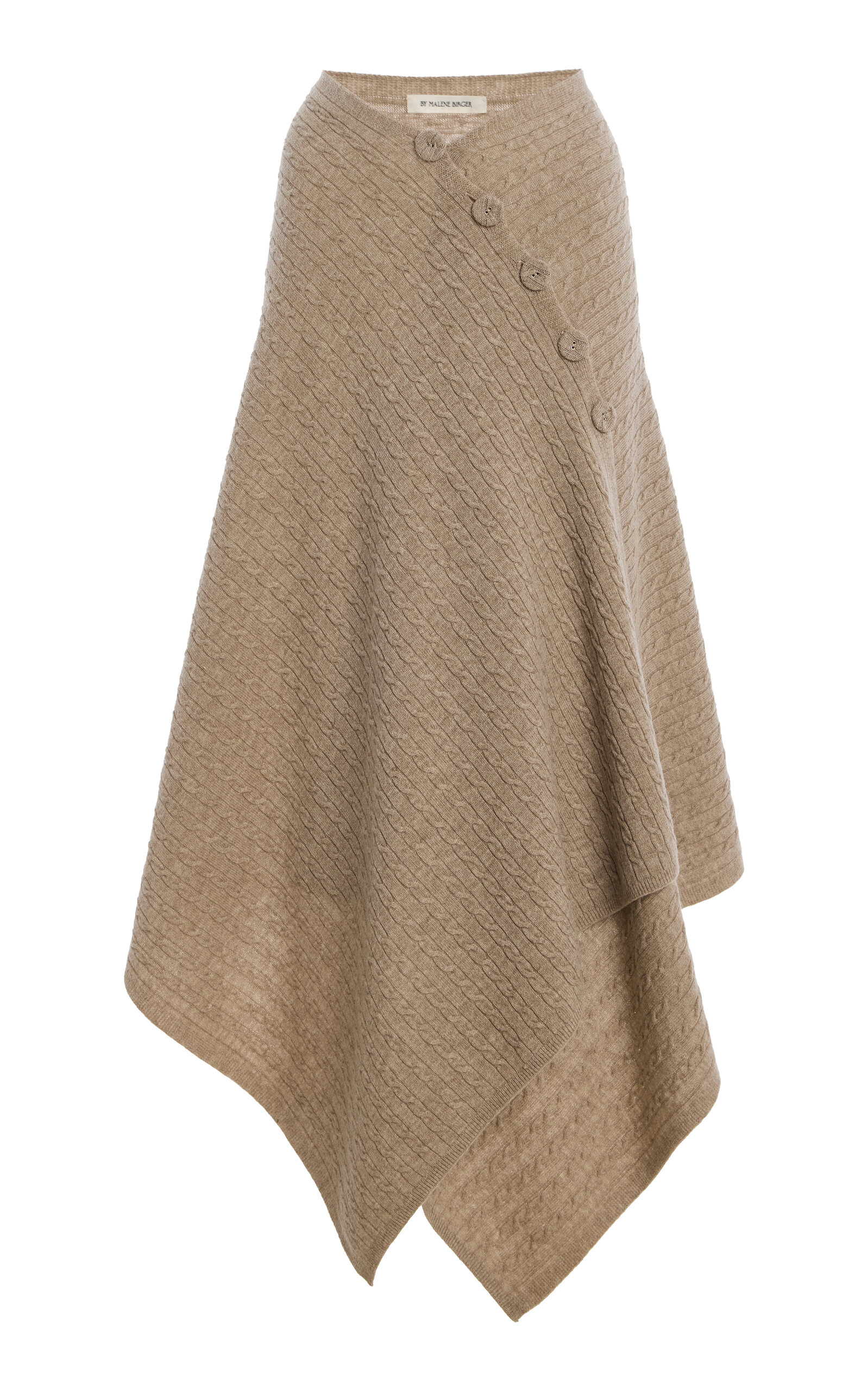 By Malene Birger Liza Wool-Blend Knit Midi Skirt - Moda Operandi
