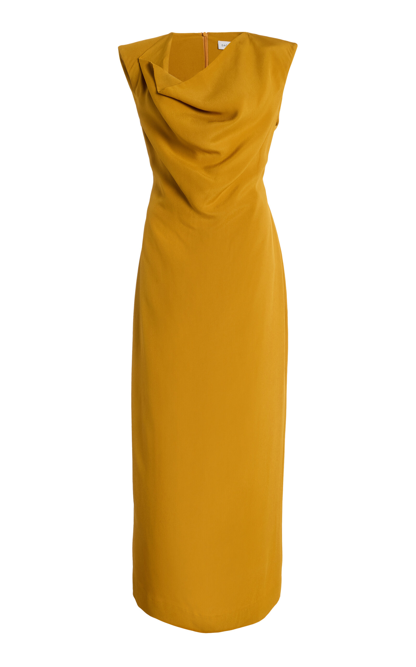 House Of Dagmar Draped Maxi Dress In Brown