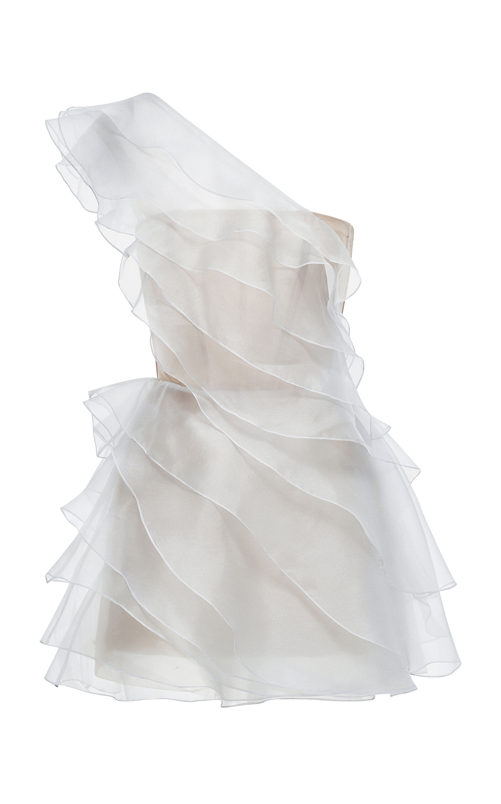 MONTSAND Ruffled One-Shoulder Mini Dress | Thumbnail 2