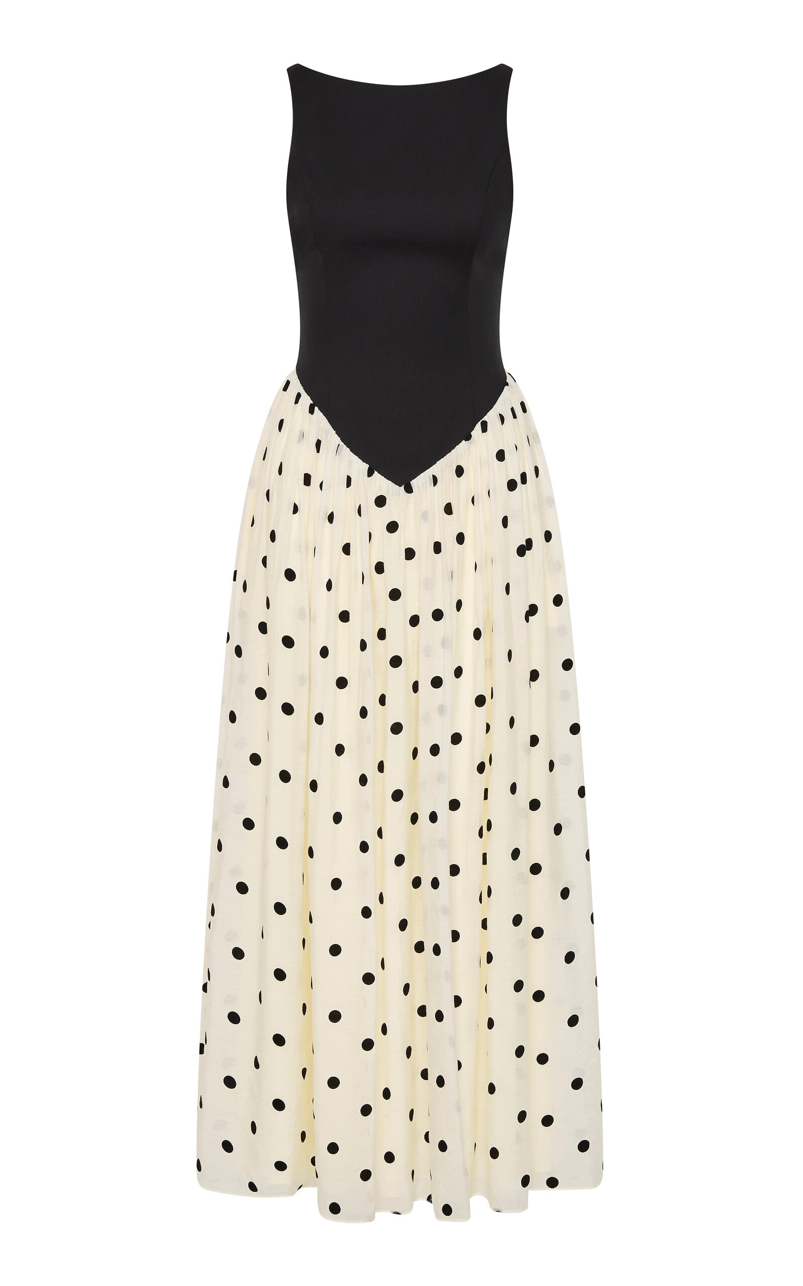 ROAME Pamela Polka Dot Maxi Dress | Thumbnail 2