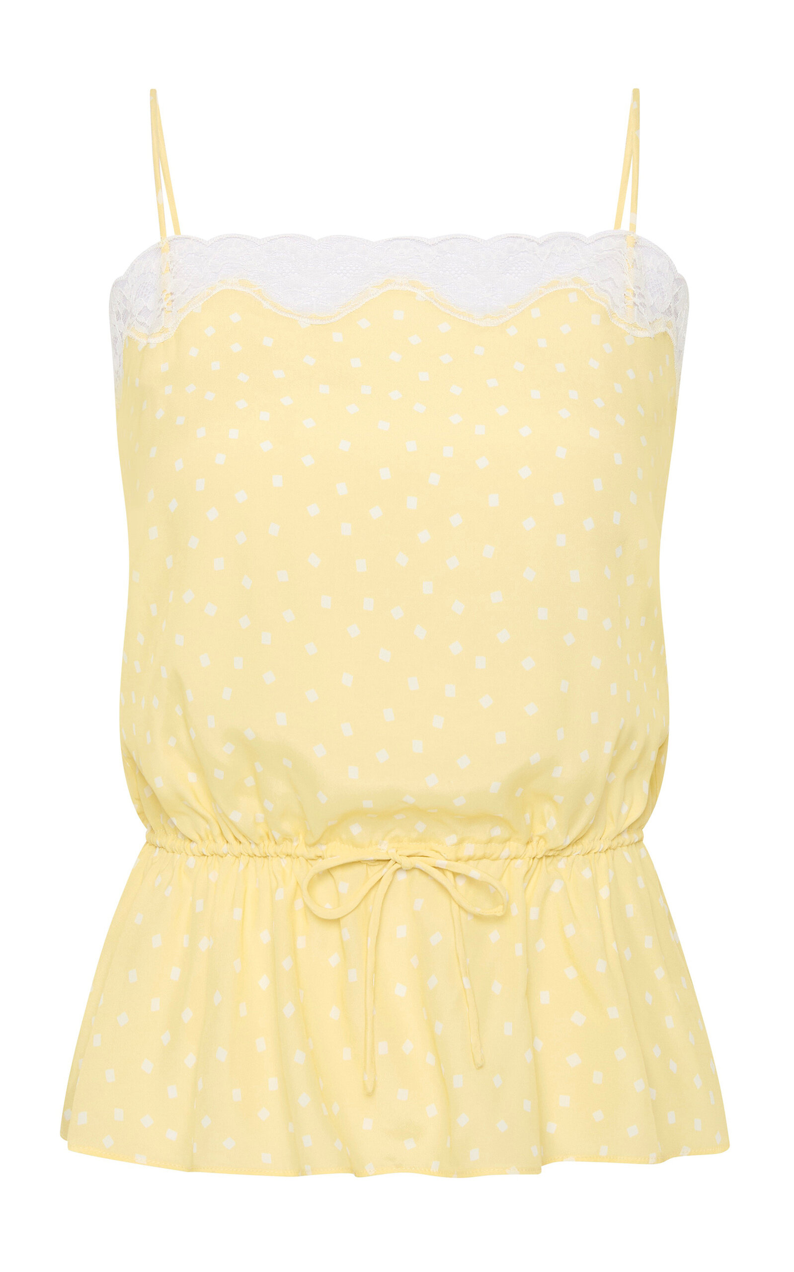ROAME Tansy Lace-Trimmed Cami - Moda Operandi