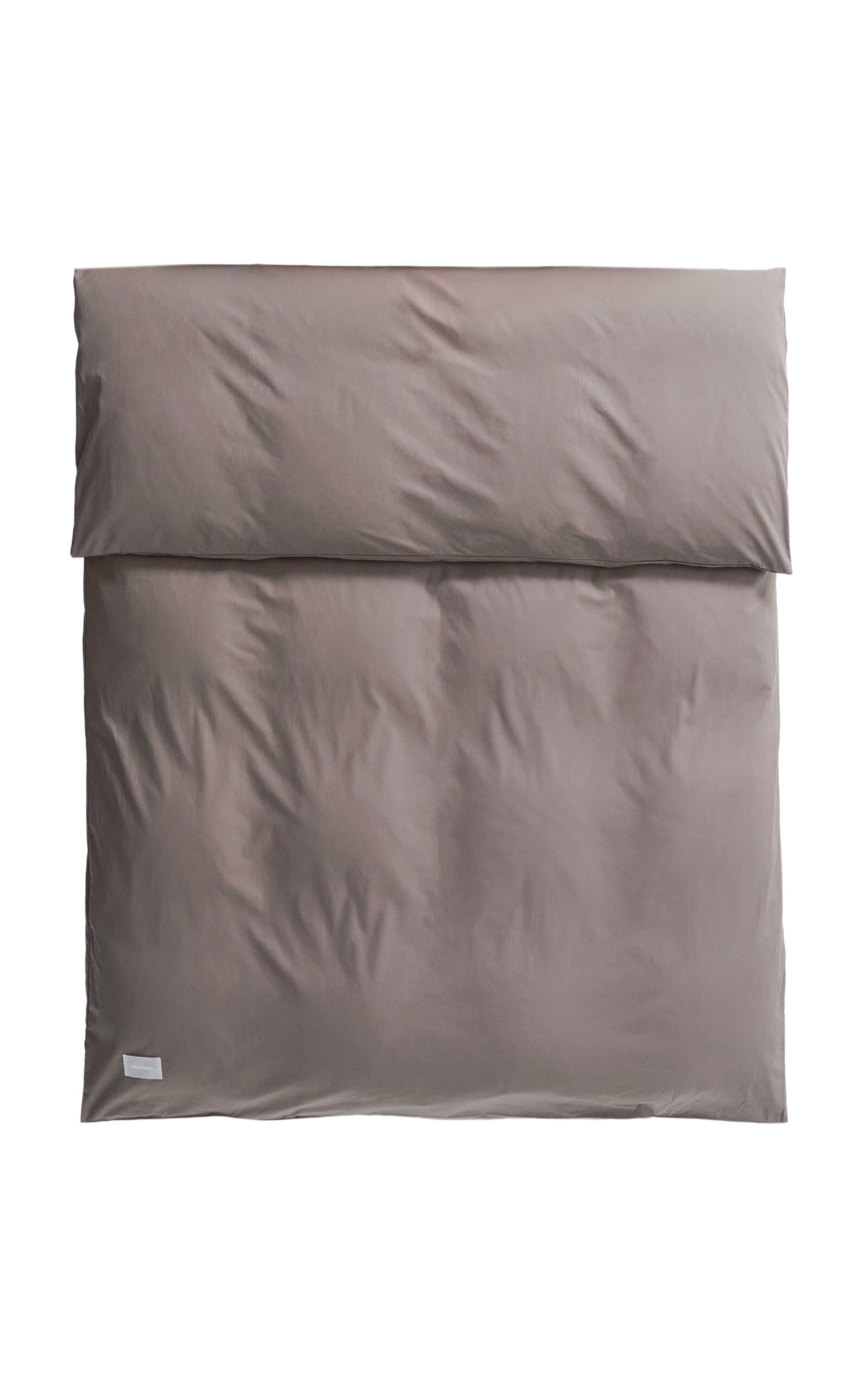 Magniberg Pure Pima Cotton King Duvet Cover In Brown