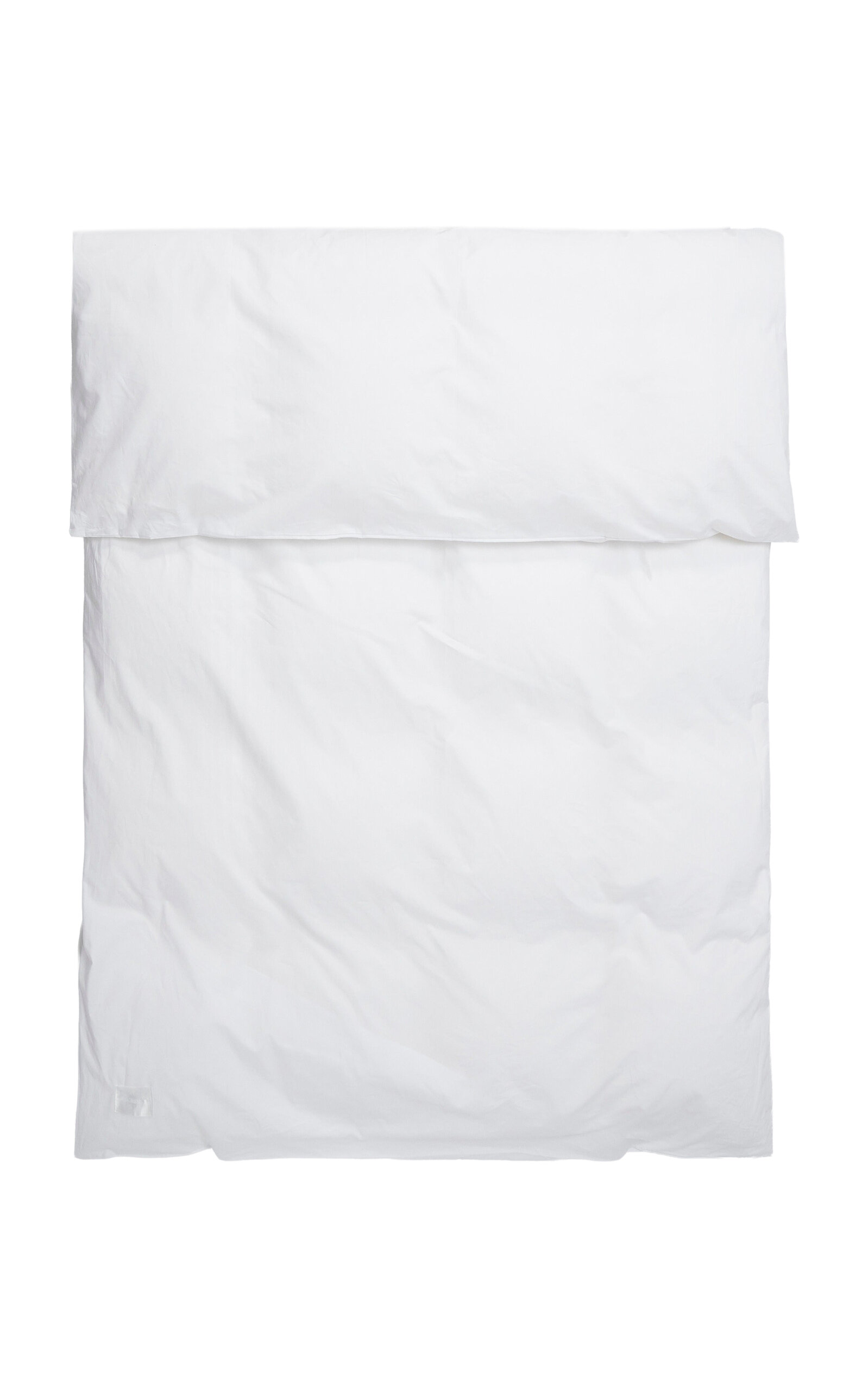 Magniberg - Pure Pima Cotton Queen Duvet Cover - White - Moda Operandi