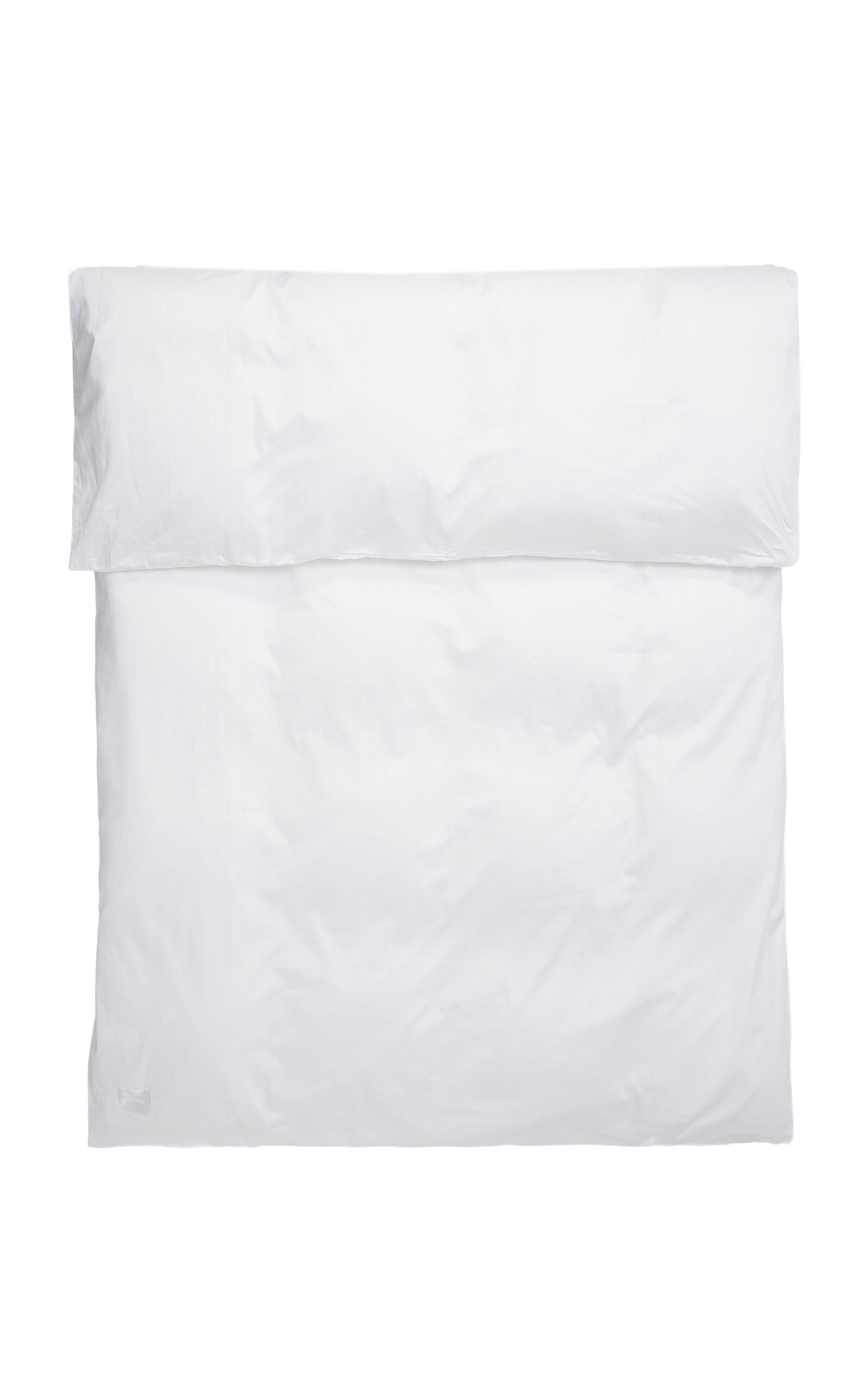 Magniberg - Pure Pima Cotton Queen Duvet Cover - White - Moda Operandi