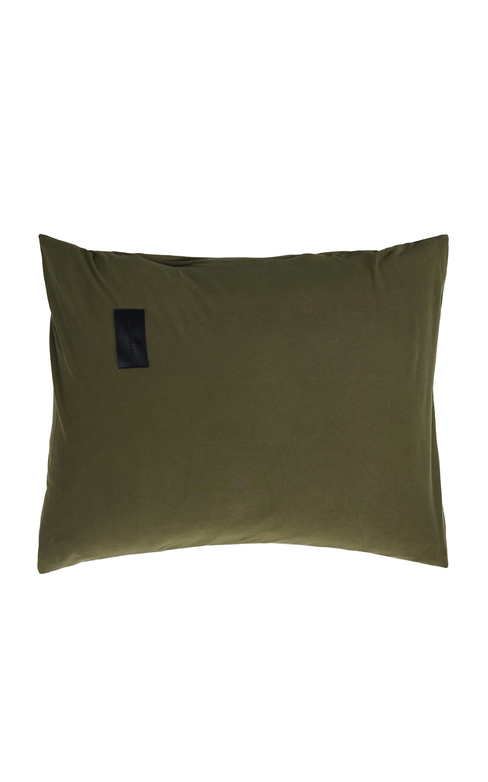 Magniberg Pure King Pima Cotton Pillow Case In Green