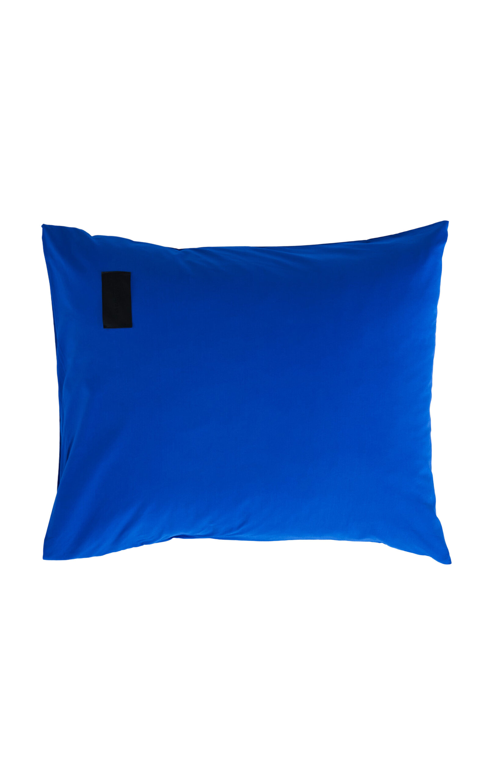 Magniberg Pure Standard Pima Cotton Pillow Case In Blue