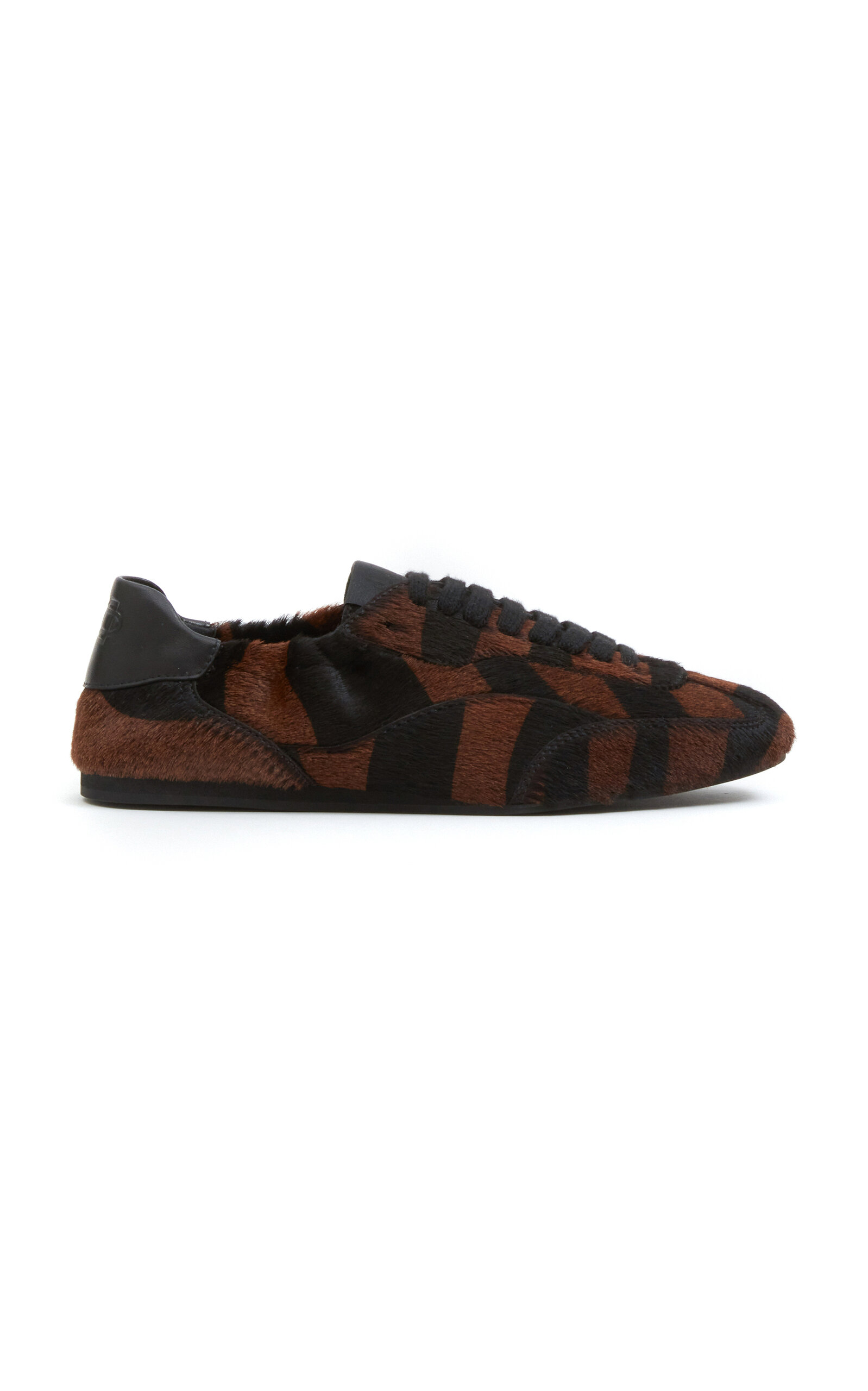 SIMKHAI Georgie Elasticized Leather Sneakers - Moda Operandi