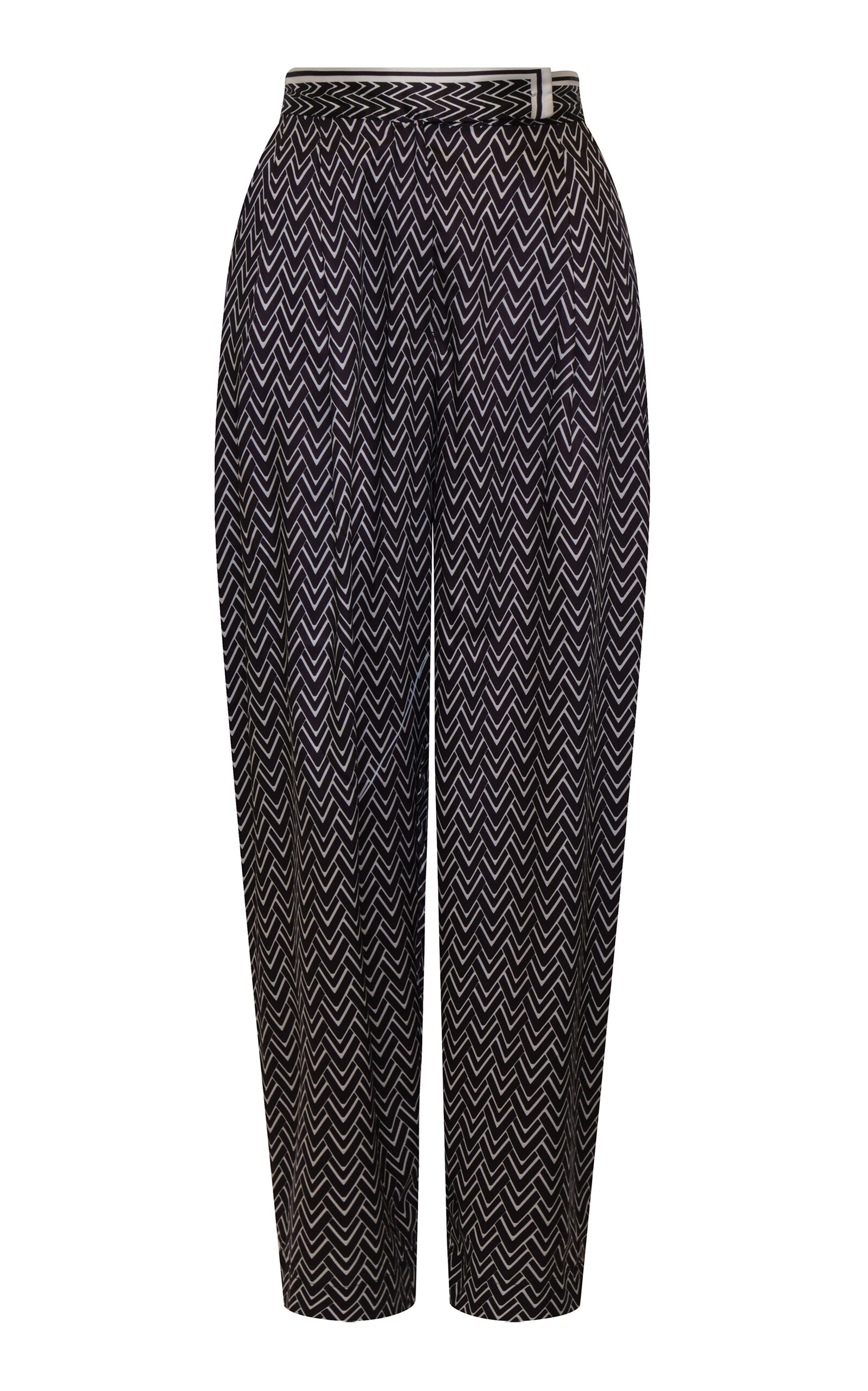 Andres Otalora Seguirte Printed Straight-Leg Pants - Moda Operandi