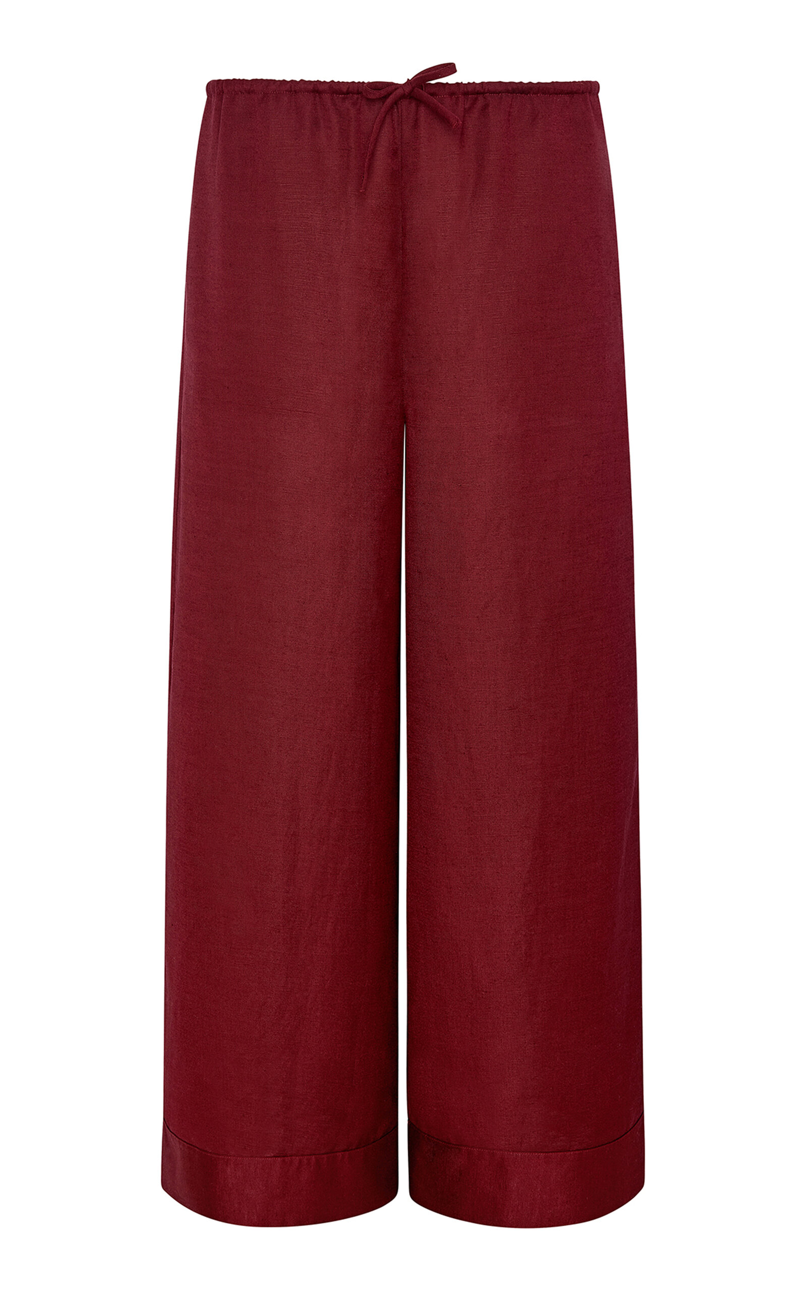 Onia Air Linen Wide Leg Drawstring Pants - Moda Operandi