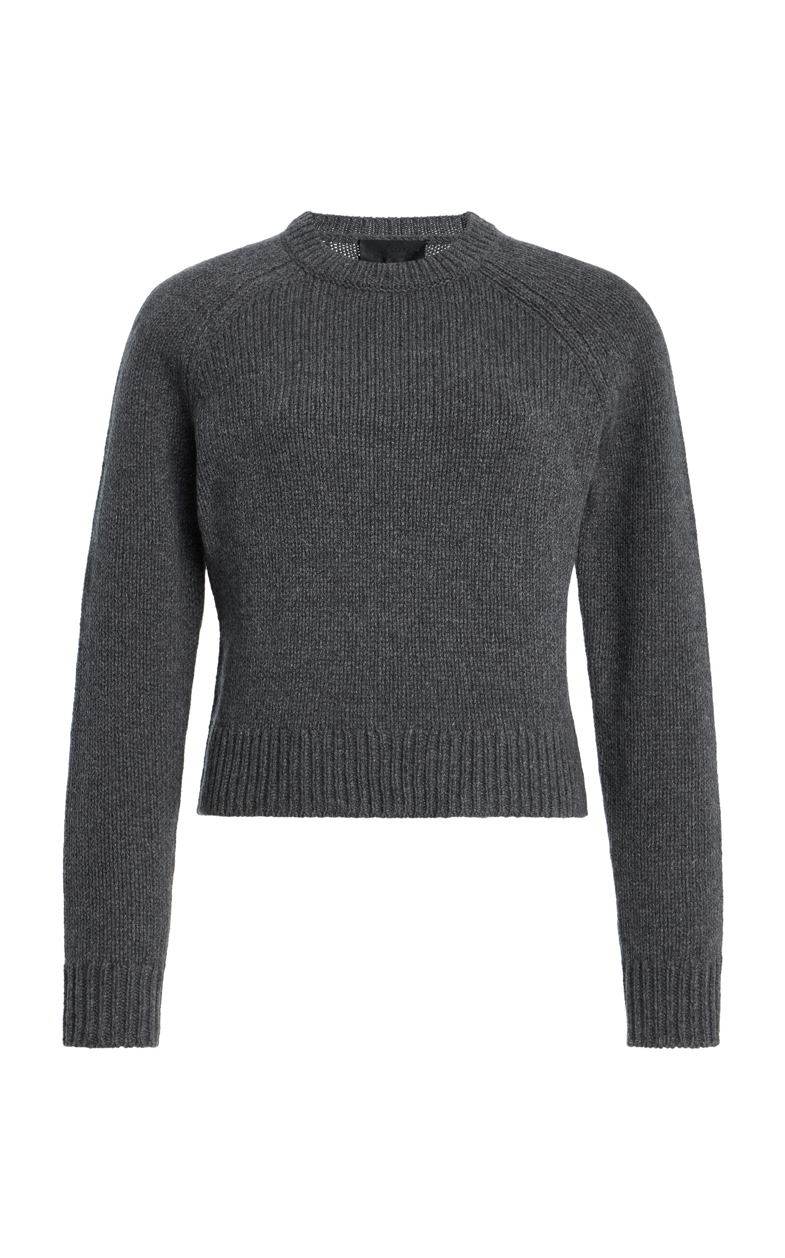 NILI LOTAN - Laurel Cashmere-Wool Sweater - Dark Grey - XS - Moda Operandi