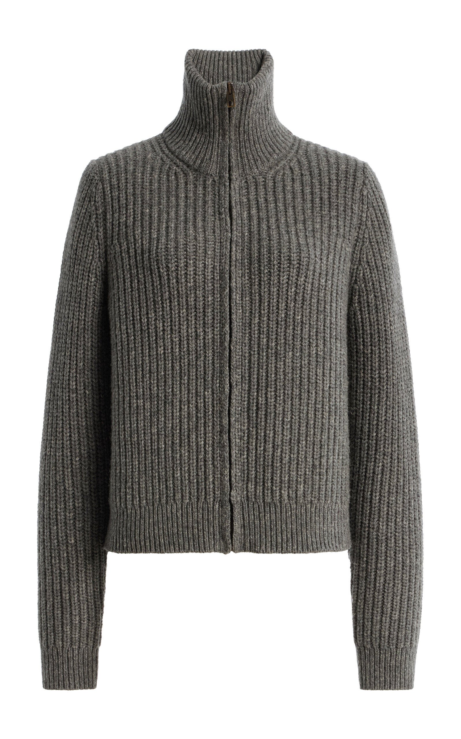 NILI LOTAN Arlen Ribbed Wool-Blend Cardigan - Moda Operandi